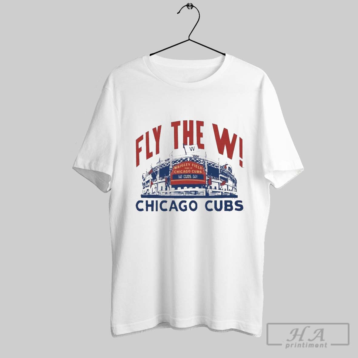 Official Chicago Cubs Fly The W - Adult & Kids T-Shirts, Sweatshirts & Hoodies apparel design preview 1