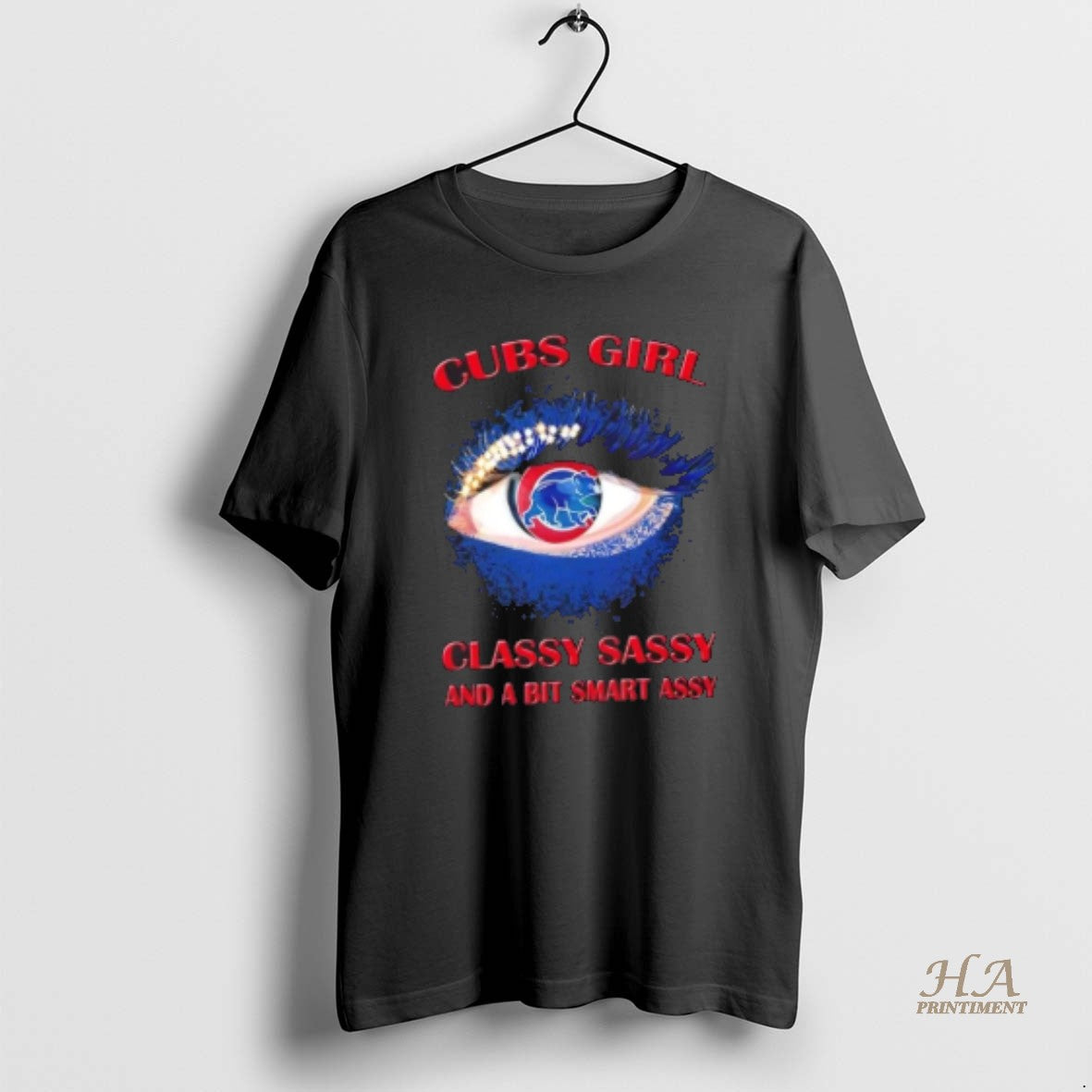 Official Chicago Cubs Eye Girl Fans Classy Sassy And - Adult & Kids T-Shirts, Sweatshirts & Hoodies apparel design preview 1