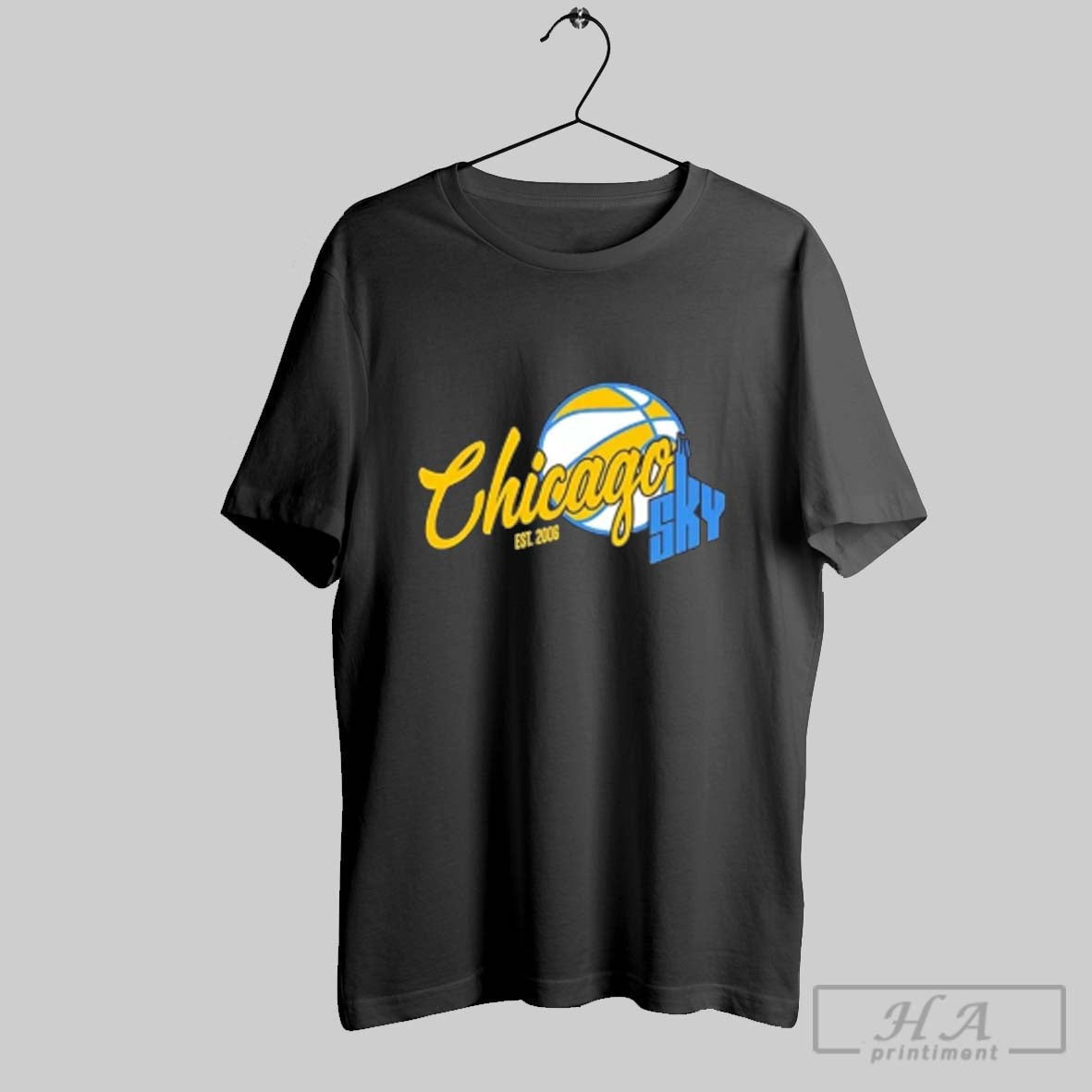 Official Chicago Sky Basketball Est 2006 Ladies - Adult & Kids T-Shirts, Sweatshirts & Hoodies apparel design preview 1