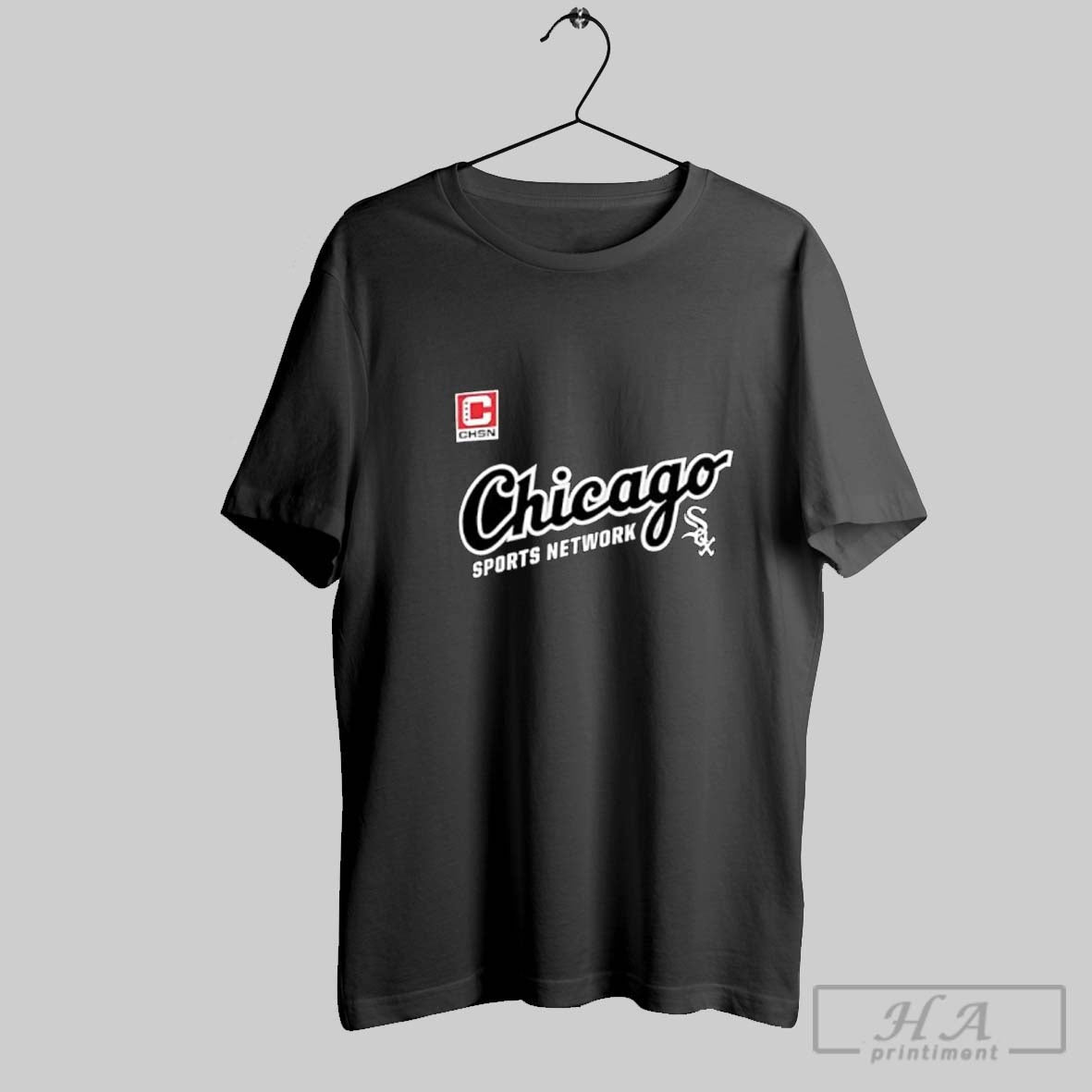 Official Chicago Sports Network White Sox Chsn Logo - Adult & Kids T-Shirts, Sweatshirts & Hoodies apparel design preview 1