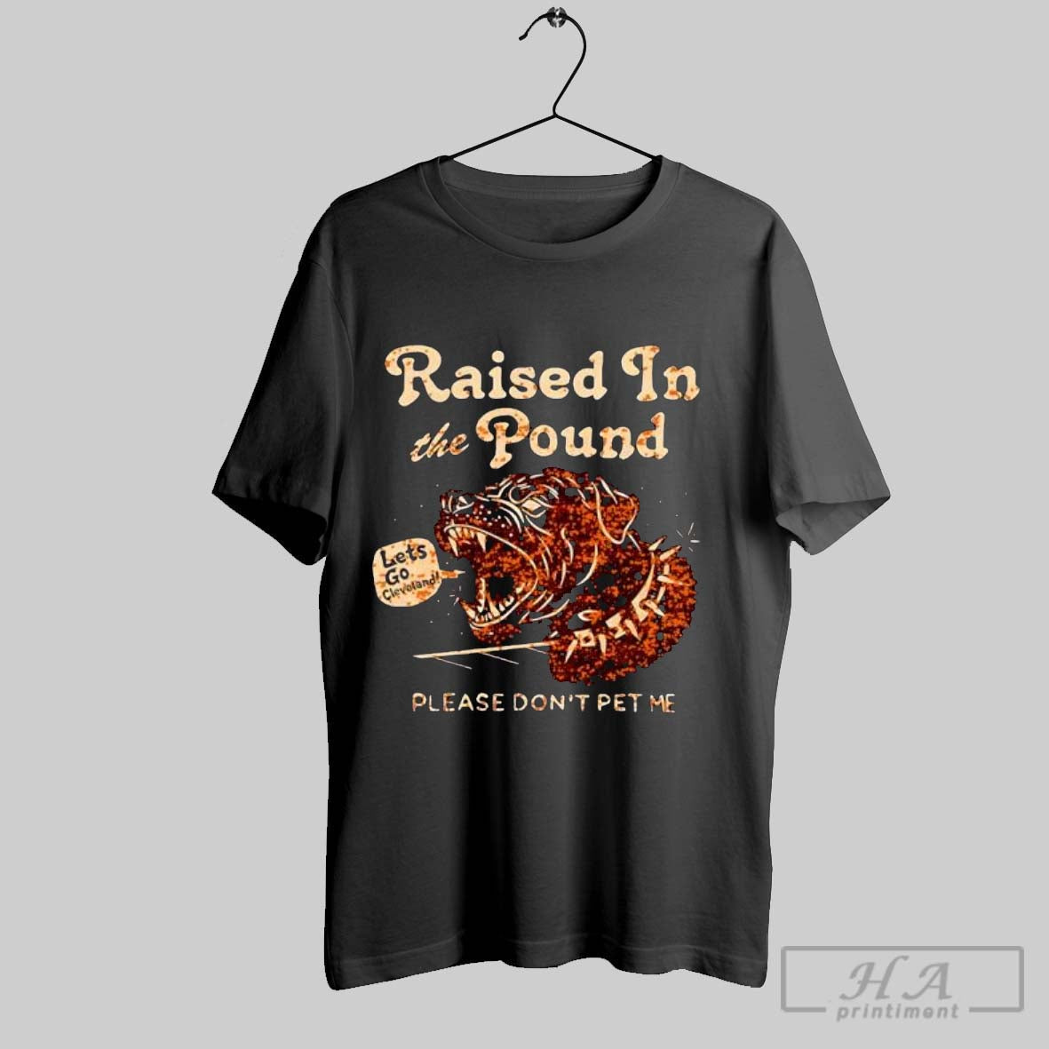 Official Cleveland Browns Raised In The Pound Please - Adult & Kids T-Shirts, Sweatshirts & Hoodies apparel design preview 1