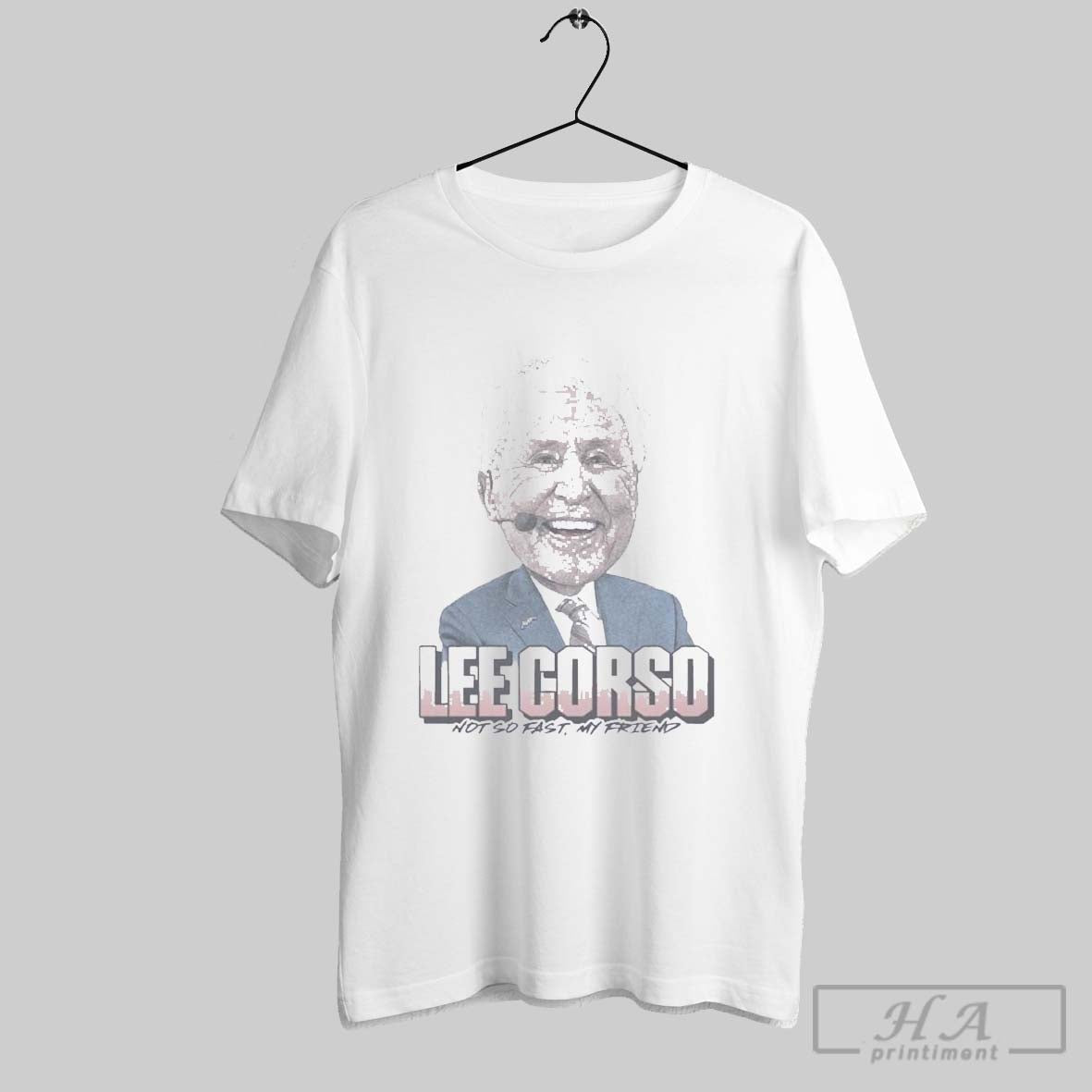Official Coach Lee Corso Not So Fast My Friend - Adult & Kids T-Shirts, Sweatshirts & Hoodies apparel design preview 1