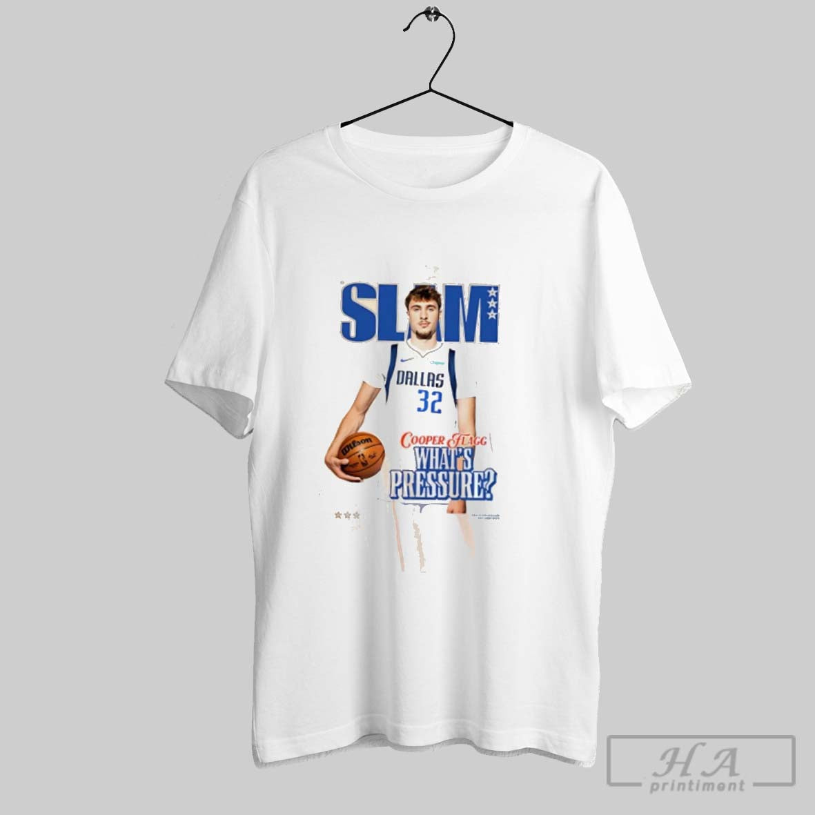 Official Cooper Flagg Whats Pressure Slam - Adult & Kids T-Shirts, Sweatshirts & Hoodies apparel design preview 1