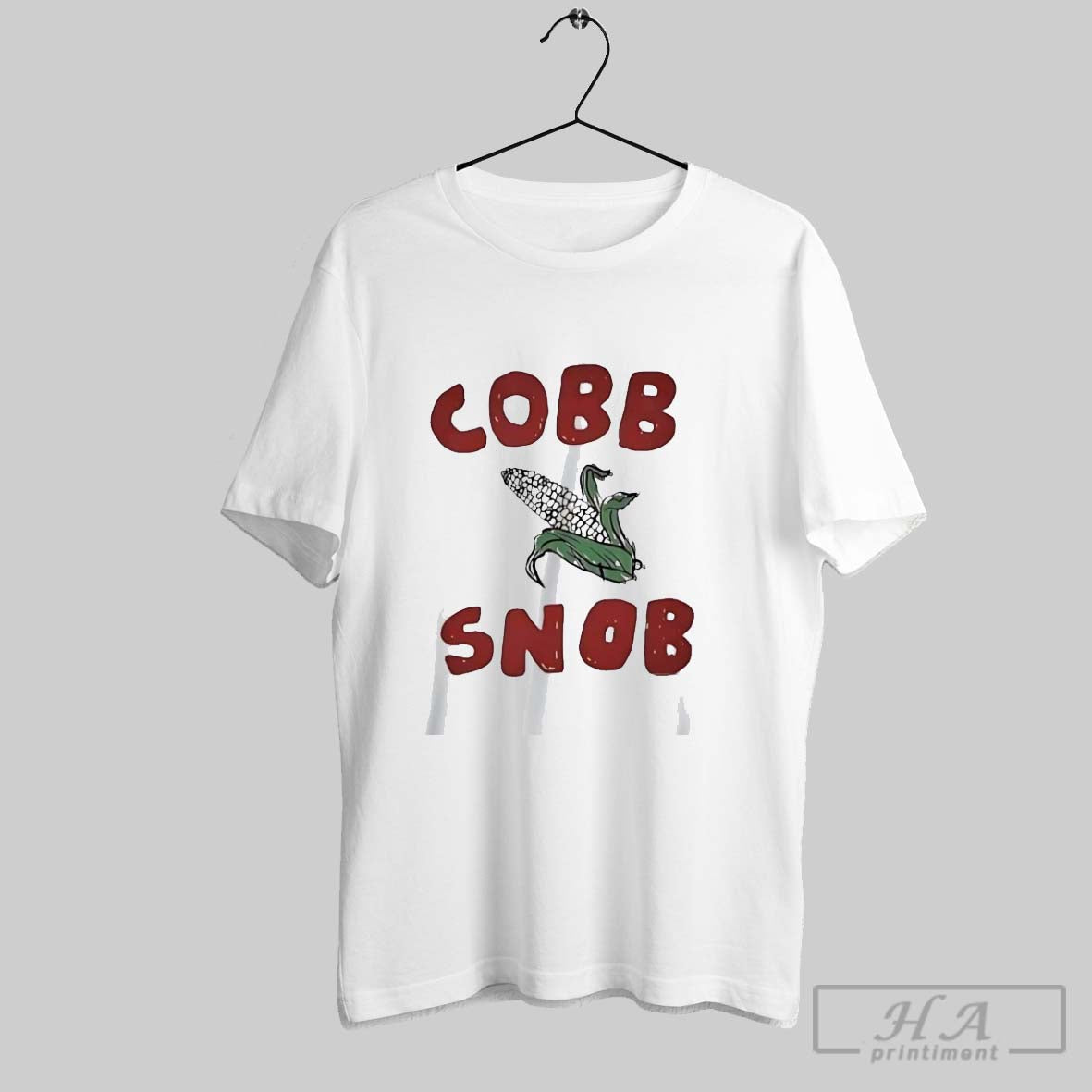 Official Corn Cobb Snob - Adult & Kids T-Shirts, Sweatshirts & Hoodies apparel design preview 1