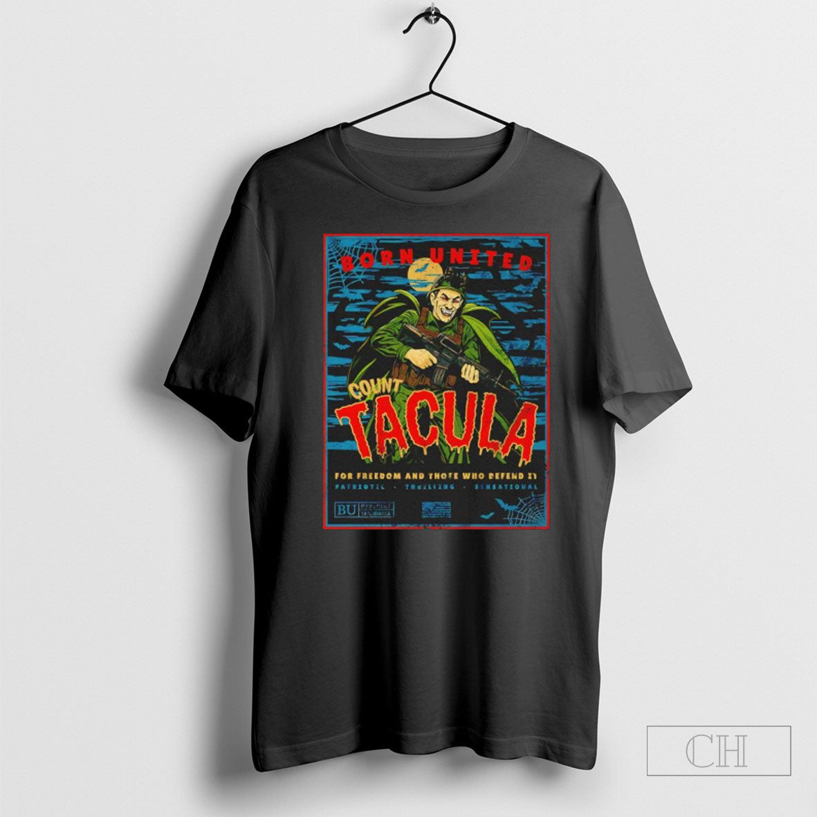 Official Count Tacula For Freedom And Those Who - Adult & Kids T-Shirts, Sweatshirts & Hoodies apparel design preview 1