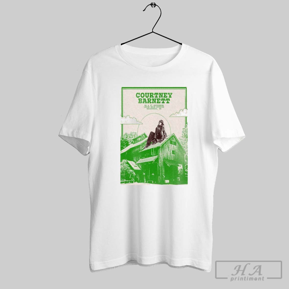 Official Courtney Barnett September 26 27 2025 Levon - Adult & Kids T-Shirts, Sweatshirts & Hoodies apparel design preview 1