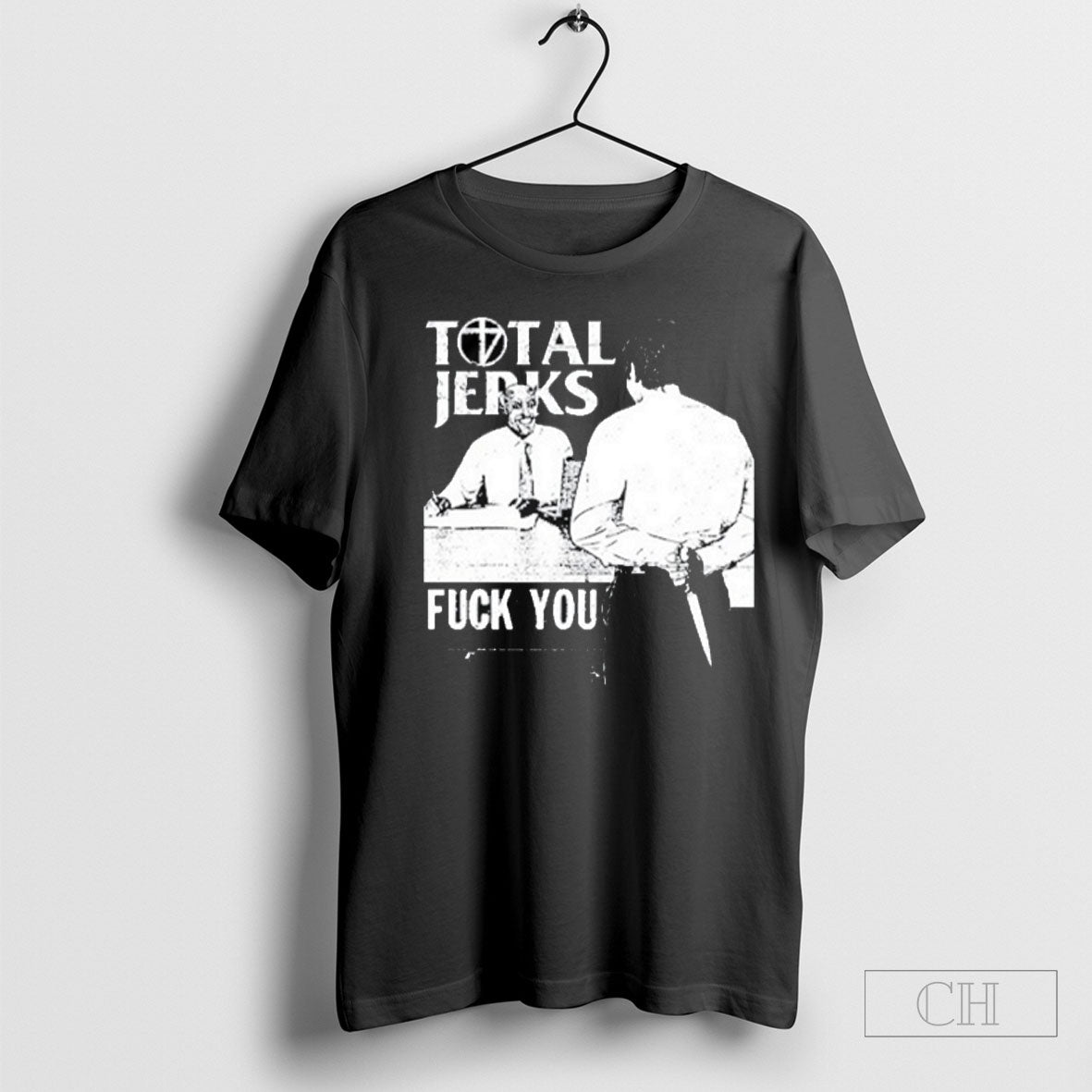 Official Crushthedefence Total Jerks Fuck You 2025 - Adult & Kids T-Shirts, Sweatshirts & Hoodies apparel design preview 1