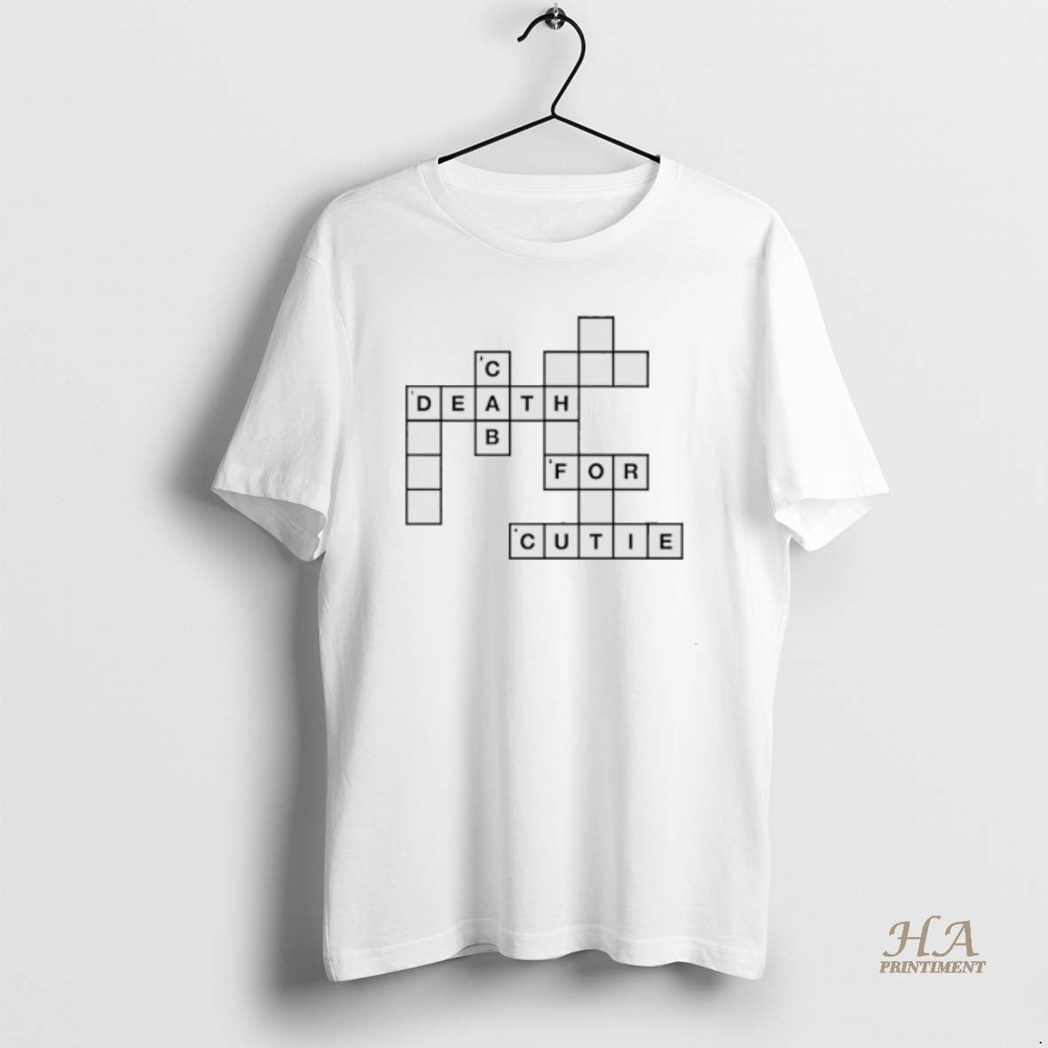 Official Dcfc Death Cab For Cutie Crossword - Adult & Kids T-Shirts, Sweatshirts & Hoodies apparel design preview 1