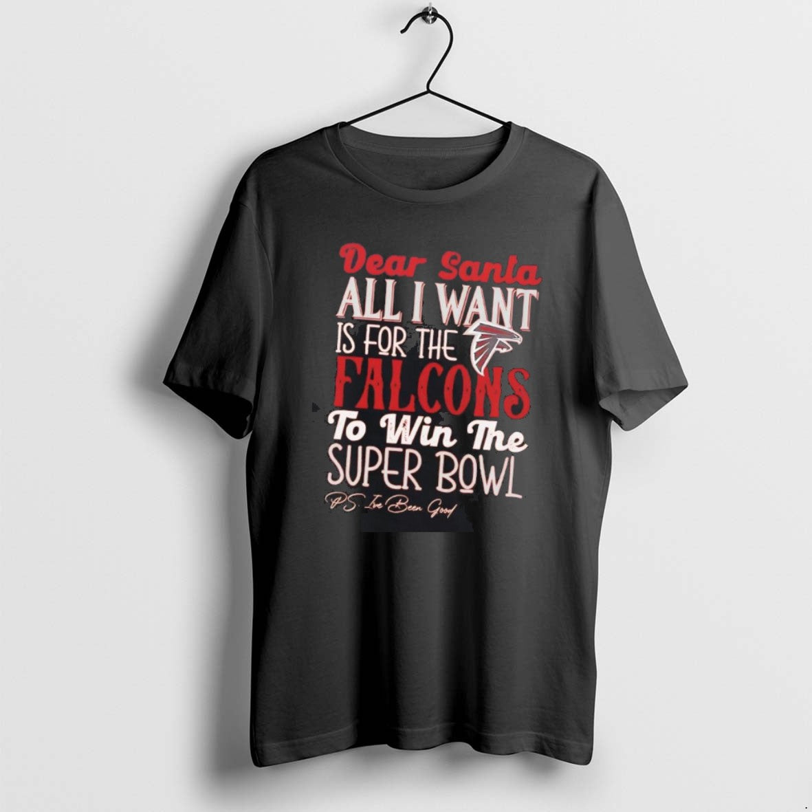 Official Dead Santa All I Want Is For The Atlanta - Adult & Kids T-Shirts, Sweatshirts & Hoodies apparel design preview 1