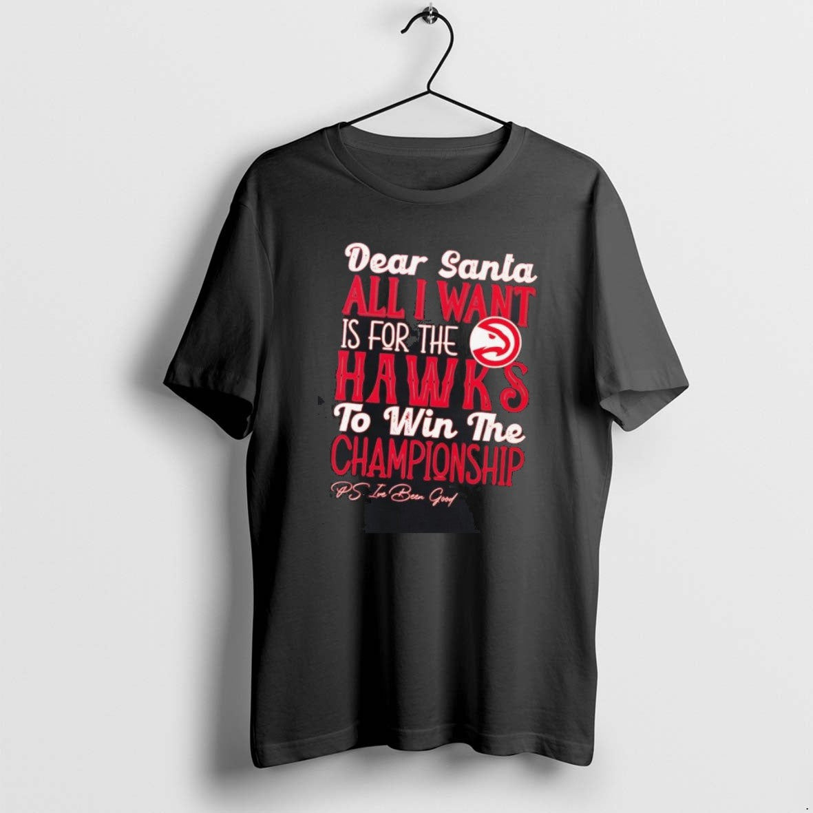 Official Dead Santa All I Want Is For The Atlanta - Adult & Kids T-Shirts, Sweatshirts & Hoodies apparel design preview 1
