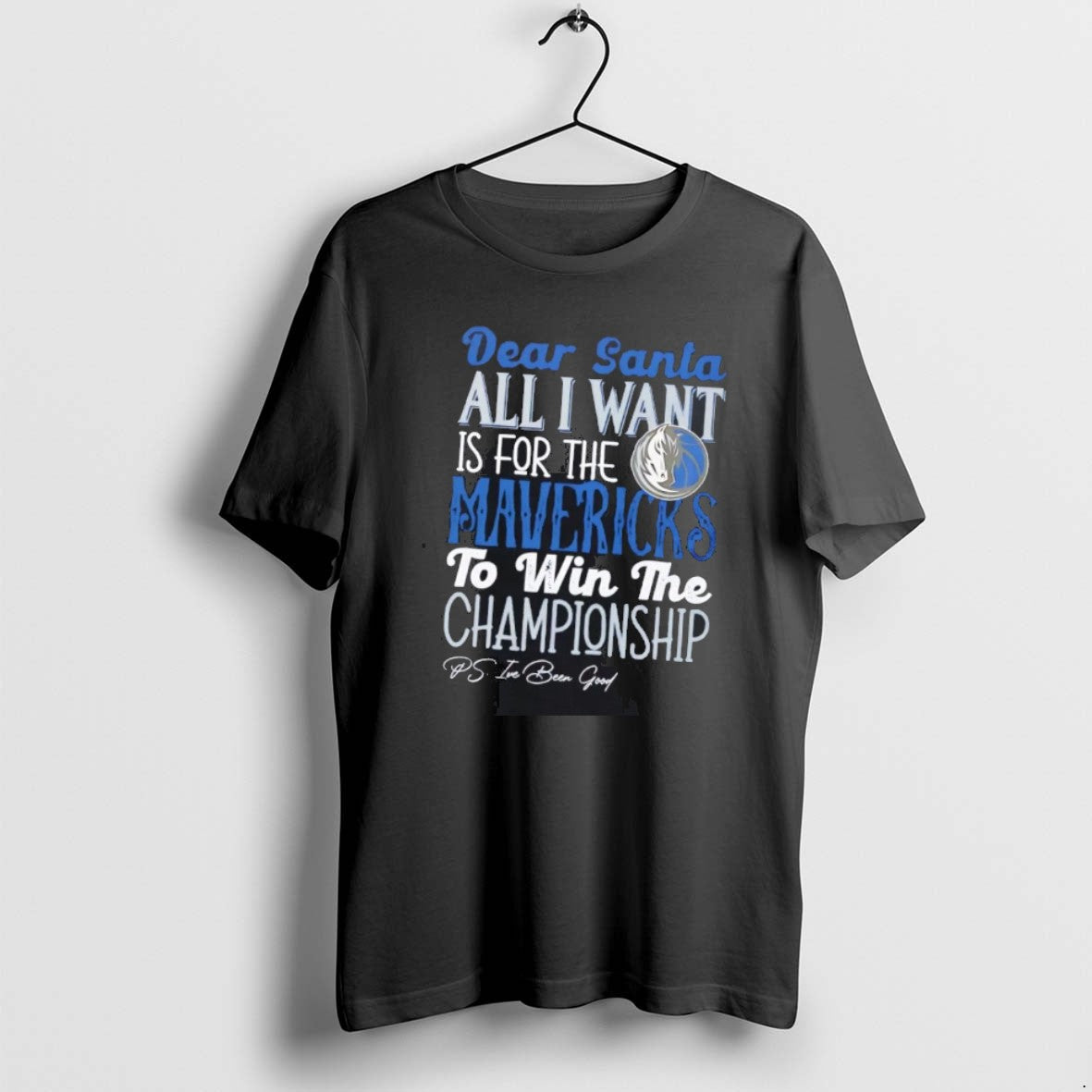 Official Dead Santa All I Want Is For The Dallas - Adult & Kids T-Shirts, Sweatshirts & Hoodies apparel design preview 1