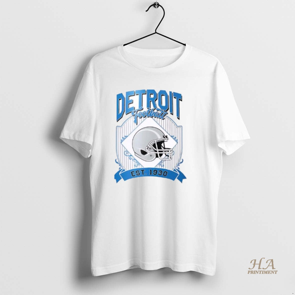 Official Detroit Lions Football Vintage Style - Adult & Kids T-Shirts, Sweatshirts & Hoodies apparel design preview 1