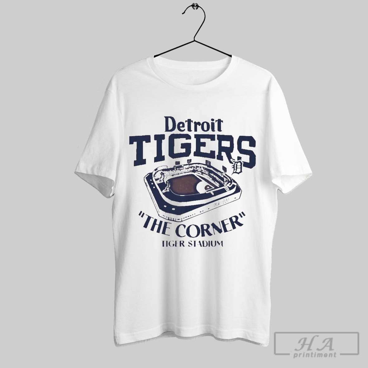 Official Detroit Tigers The Corner Tiger Stadium - Adult & Kids T-Shirts, Sweatshirts & Hoodies apparel design preview 1