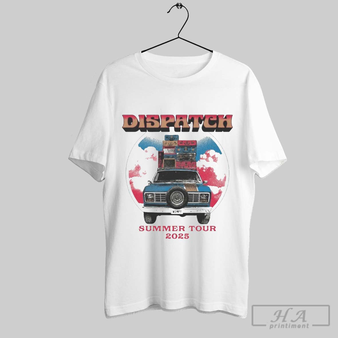 Official Dispatch Summer Tour 2025 Wihpy - Adult & Kids T-Shirts, Sweatshirts & Hoodies apparel design preview 1