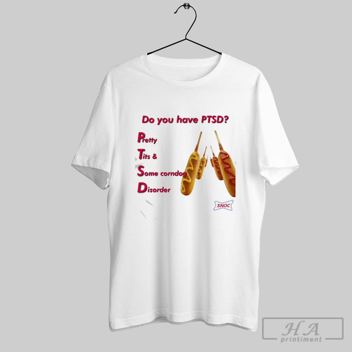 Official Do You Have Ptsd Pretty Tits Some Corndog - Adult & Kids T-Shirts, Sweatshirts & Hoodies apparel design preview 1
