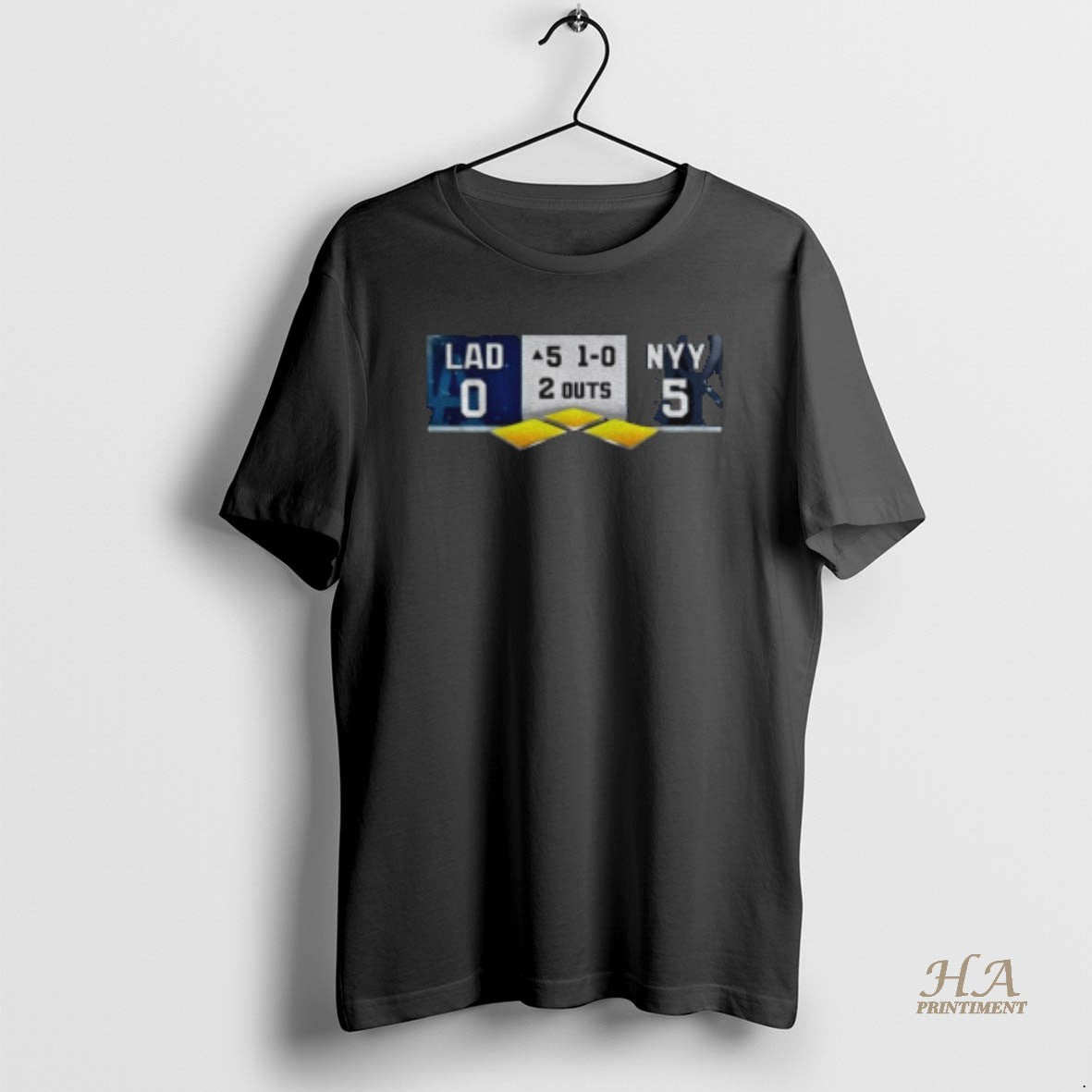 Official Dodgers 5th Inning Yankees World Series - Adult & Kids T-Shirts, Sweatshirts & Hoodies apparel design preview 1
