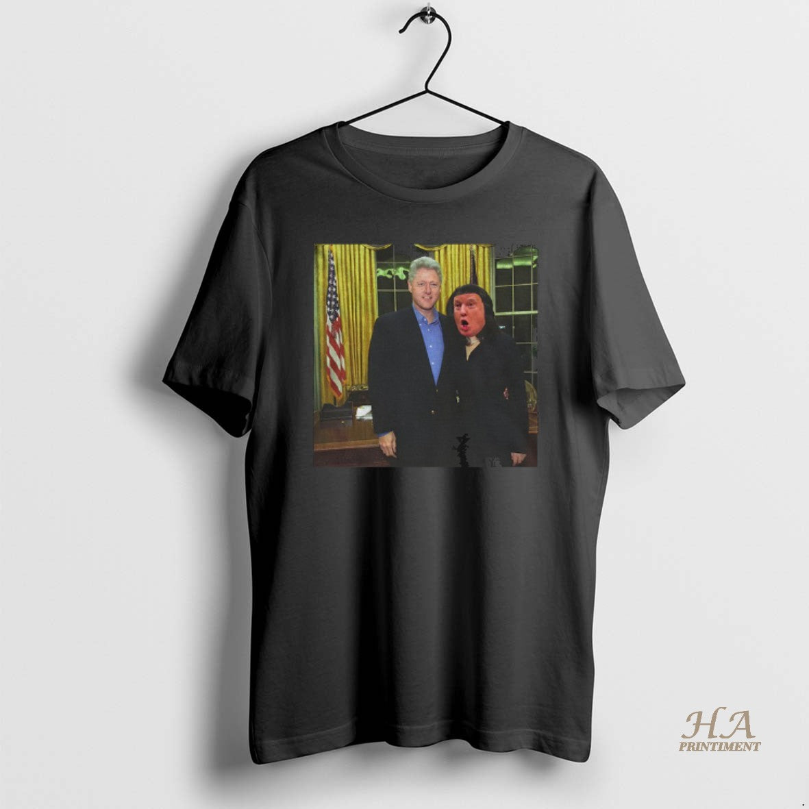 Official Donica Lewinsky Bill Clinton Photo Big - Adult & Kids T-Shirts, Sweatshirts & Hoodies apparel design preview 1
