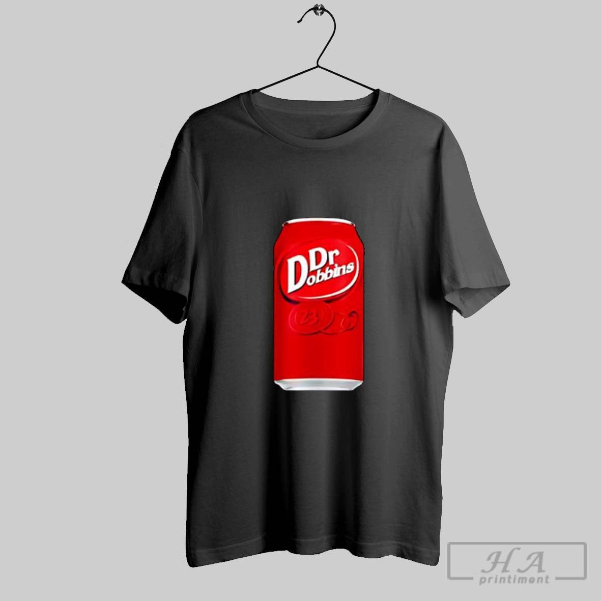 Official Dr Dobbins 23 Pepper Soda Parody Funny - Adult & Kids T-Shirts, Sweatshirts & Hoodies apparel design preview 1