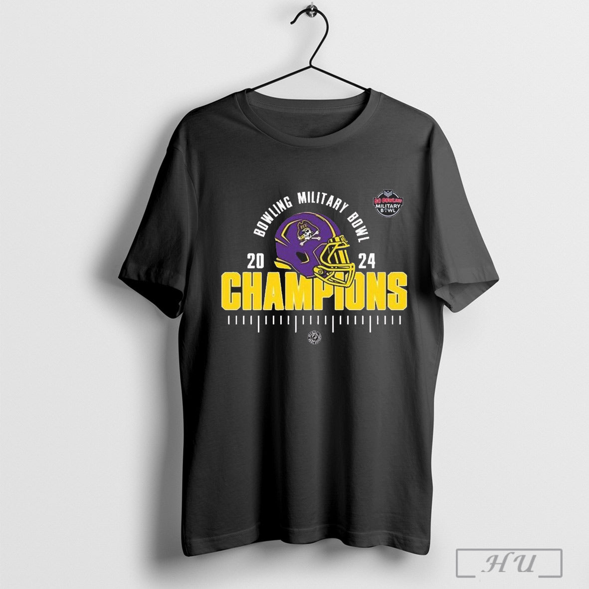 Official Ecu Pirates Is The 2024 Gobowling Military - Adult & Kids T-Shirts, Sweatshirts & Hoodies apparel design preview 1