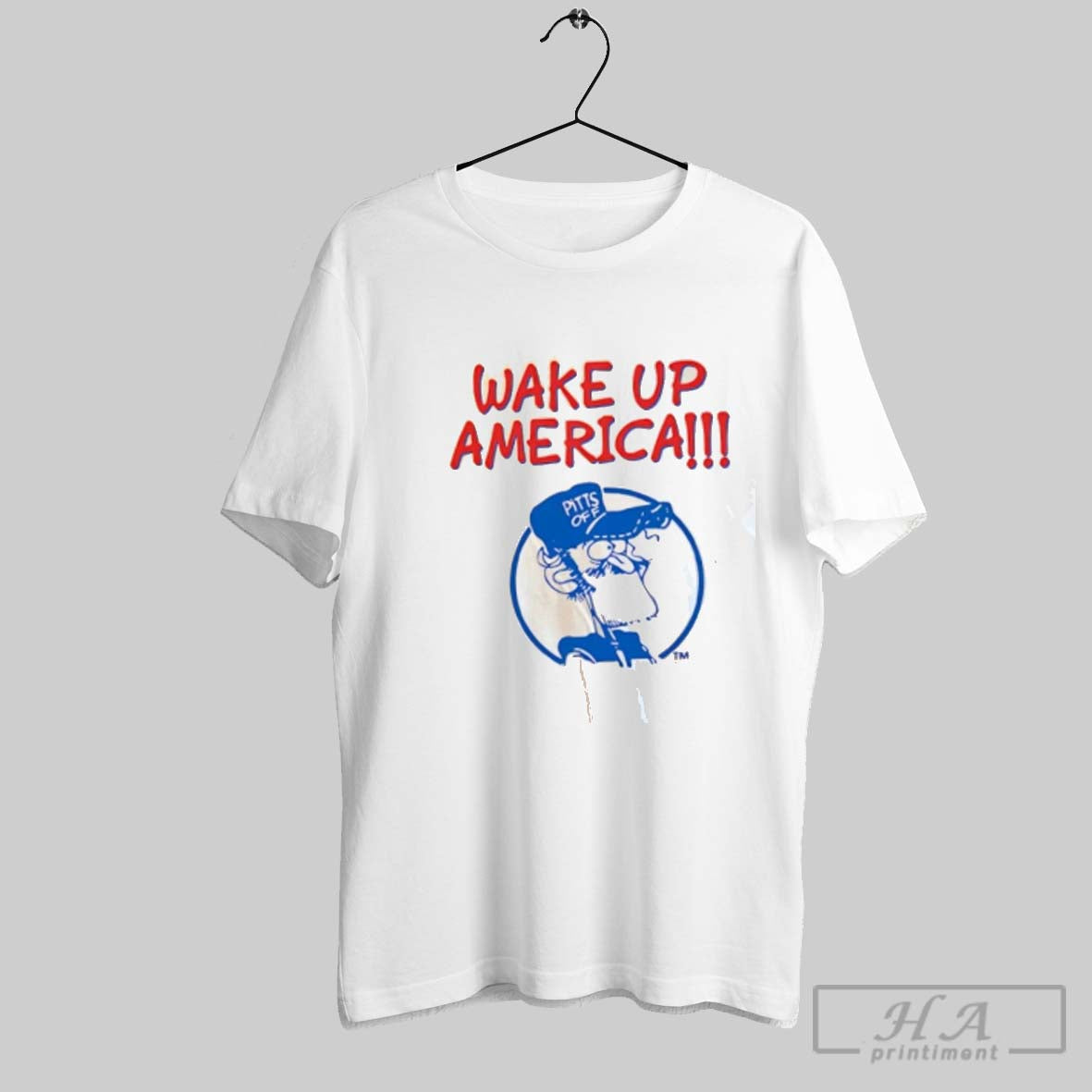 Official Earl Pitts Wake Up America Cartoon - Adult & Kids T-Shirts, Sweatshirts & Hoodies apparel design preview 1