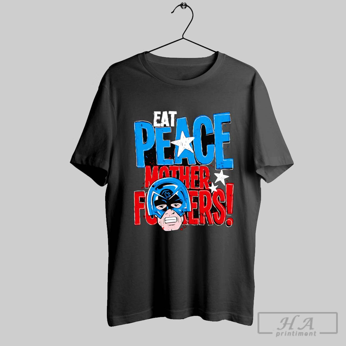 Official Eat Peace Mother Fuckers - Adult & Kids T-Shirts, Sweatshirts & Hoodies apparel design preview 1