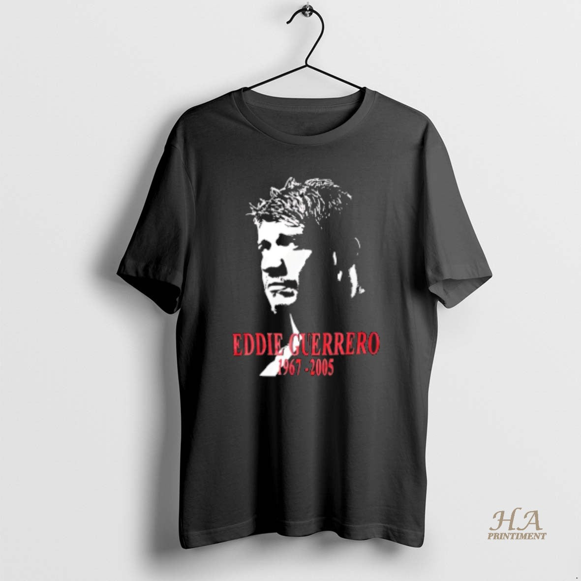 Official Eddie Guerrero 1967 2005 Legend - Adult & Kids T-Shirts, Sweatshirts & Hoodies apparel design preview 1