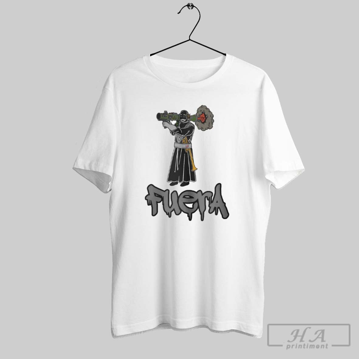 Official El Jackal Fuera - Adult & Kids T-Shirts, Sweatshirts & Hoodies apparel design preview 1