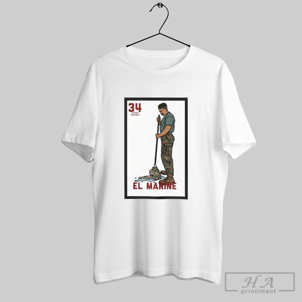 Official El Marine - Adult & Kids T-Shirts, Sweatshirts & Hoodies apparel design preview 1