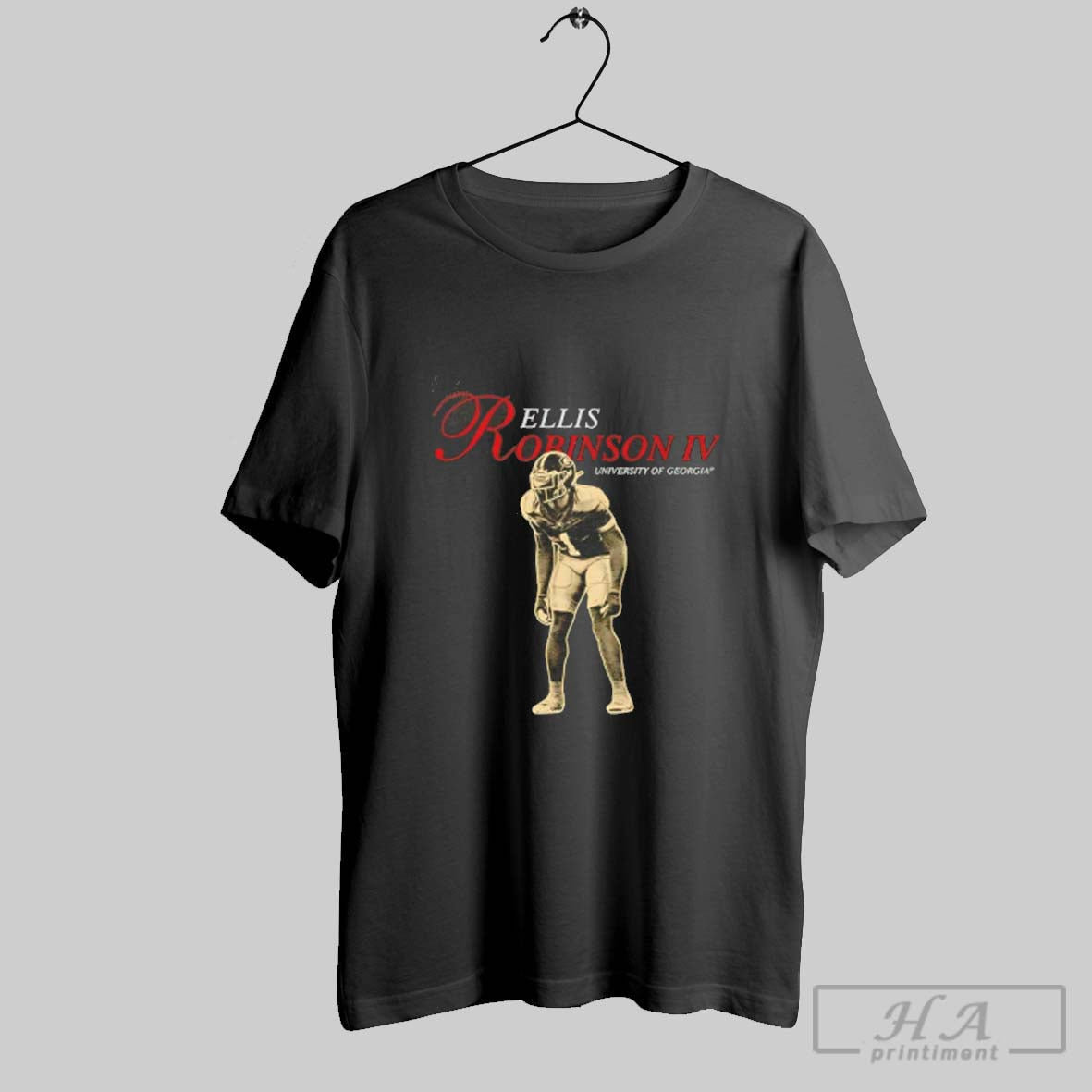 Official Ellis Robinson Iv Georgia Football Ncaa - Adult & Kids T-Shirts, Sweatshirts & Hoodies apparel design preview 1