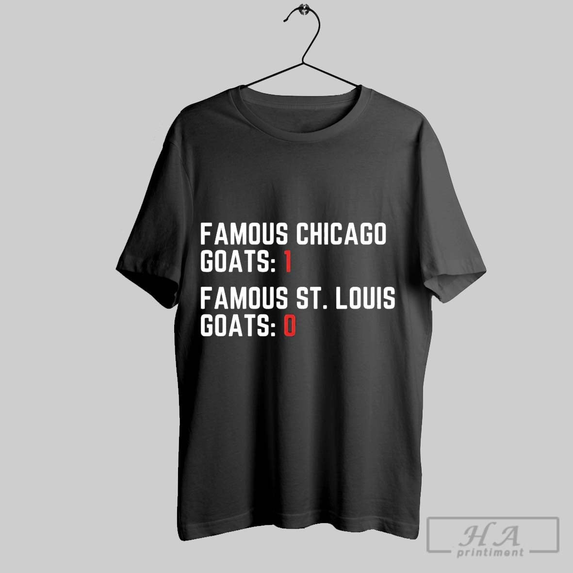 Official Famous Chicago Cubs Goats Win St Louis - Adult & Kids T-Shirts, Sweatshirts & Hoodies apparel design preview 1