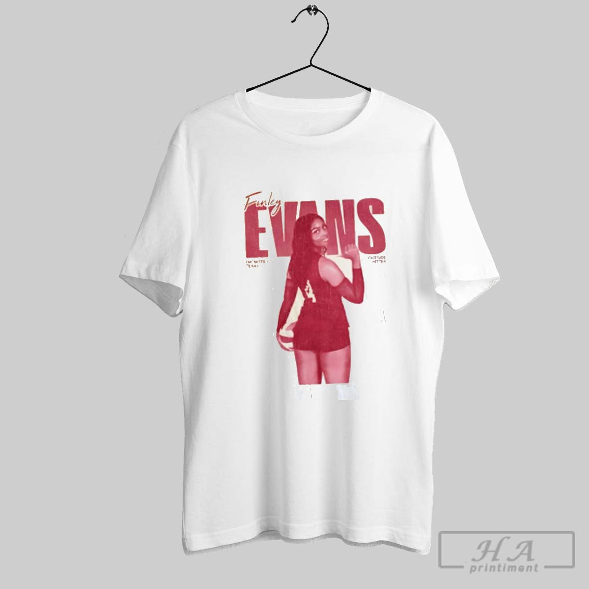 Official Finley Evans Uiw Volleyball Outside Hitter - Adult & Kids T-Shirts, Sweatshirts & Hoodies apparel design preview 1