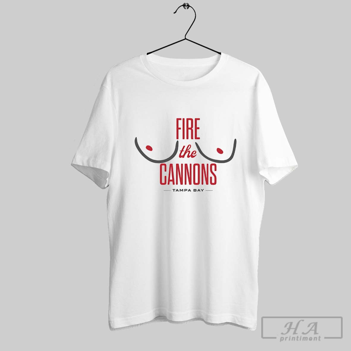 Official Fire The Cannons Tampa Bay - Adult & Kids T-Shirts, Sweatshirts & Hoodies apparel design preview 1