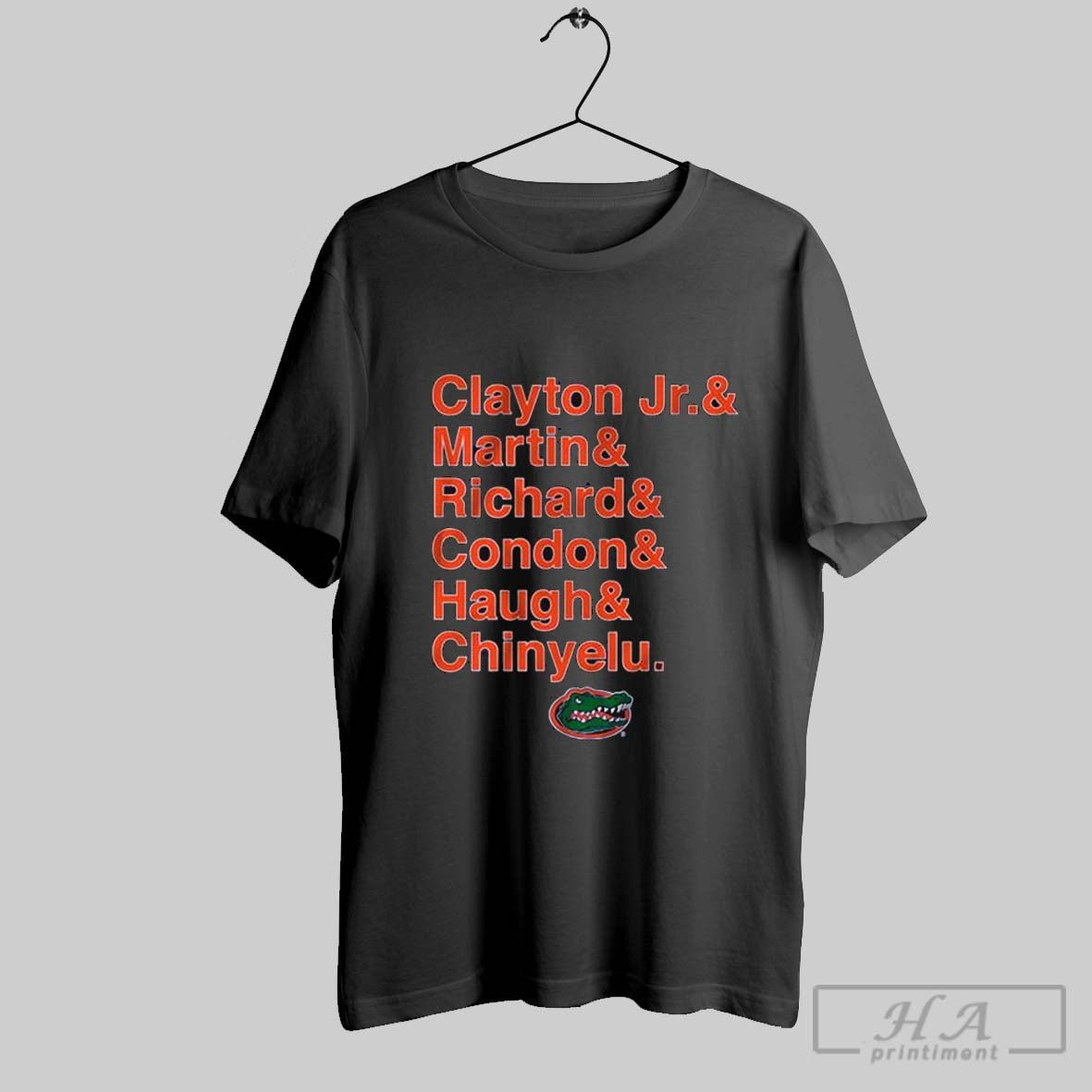 Official Florida Gators Basketball Clayton Jr Martin - Adult & Kids T-Shirts, Sweatshirts & Hoodies apparel design preview 1