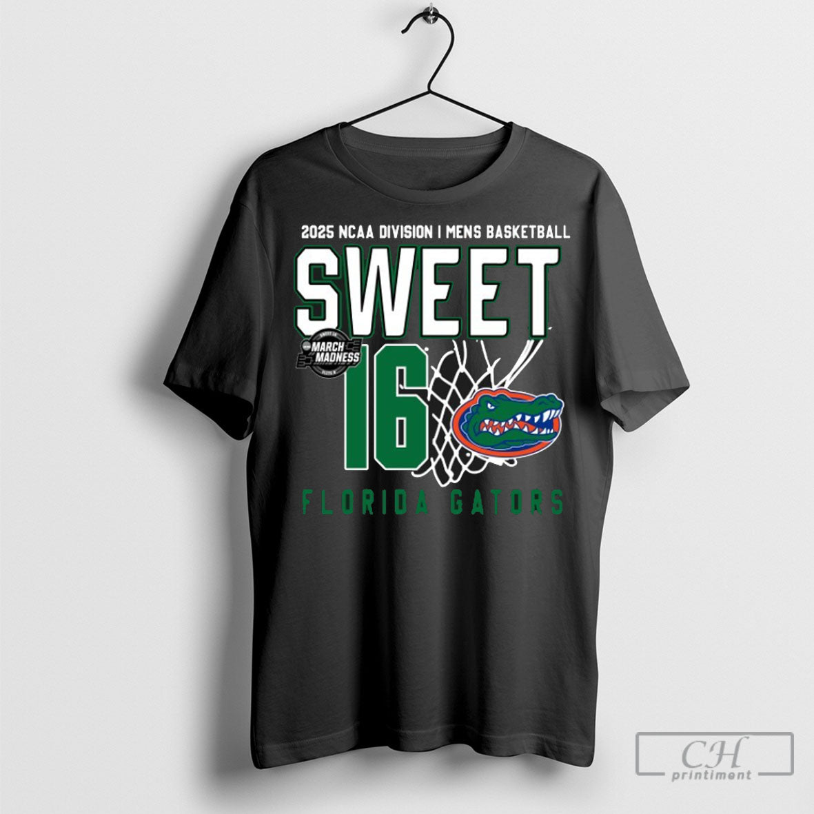 Official Florida Gators Mens Basketball 2025 Ncaa - Adult & Kids T-Shirts, Sweatshirts & Hoodies apparel design preview 1