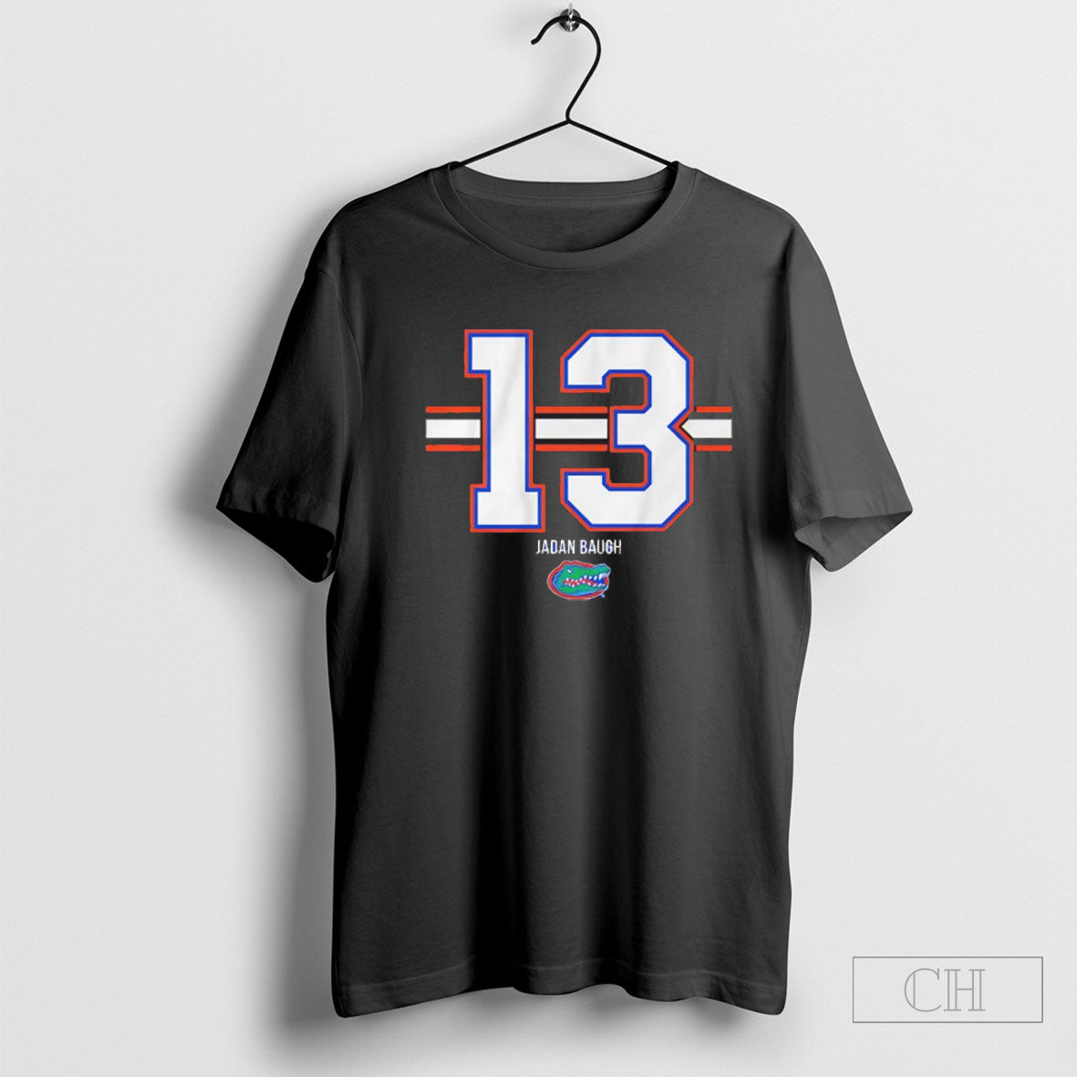 Official Florida Gators Football Jadan Baugh Number - Adult & Kids T-Shirts, Sweatshirts & Hoodies apparel design preview 1