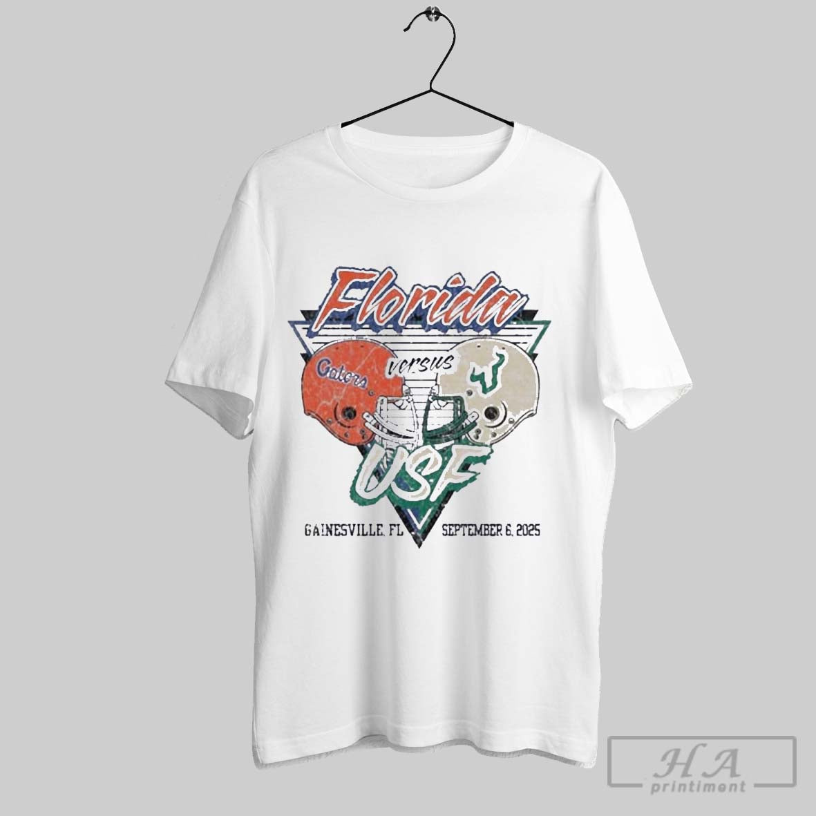Official Florida Gators Vs Usf Bulls 2025 Gameday - Adult & Kids T-Shirts, Sweatshirts & Hoodies apparel design preview 1