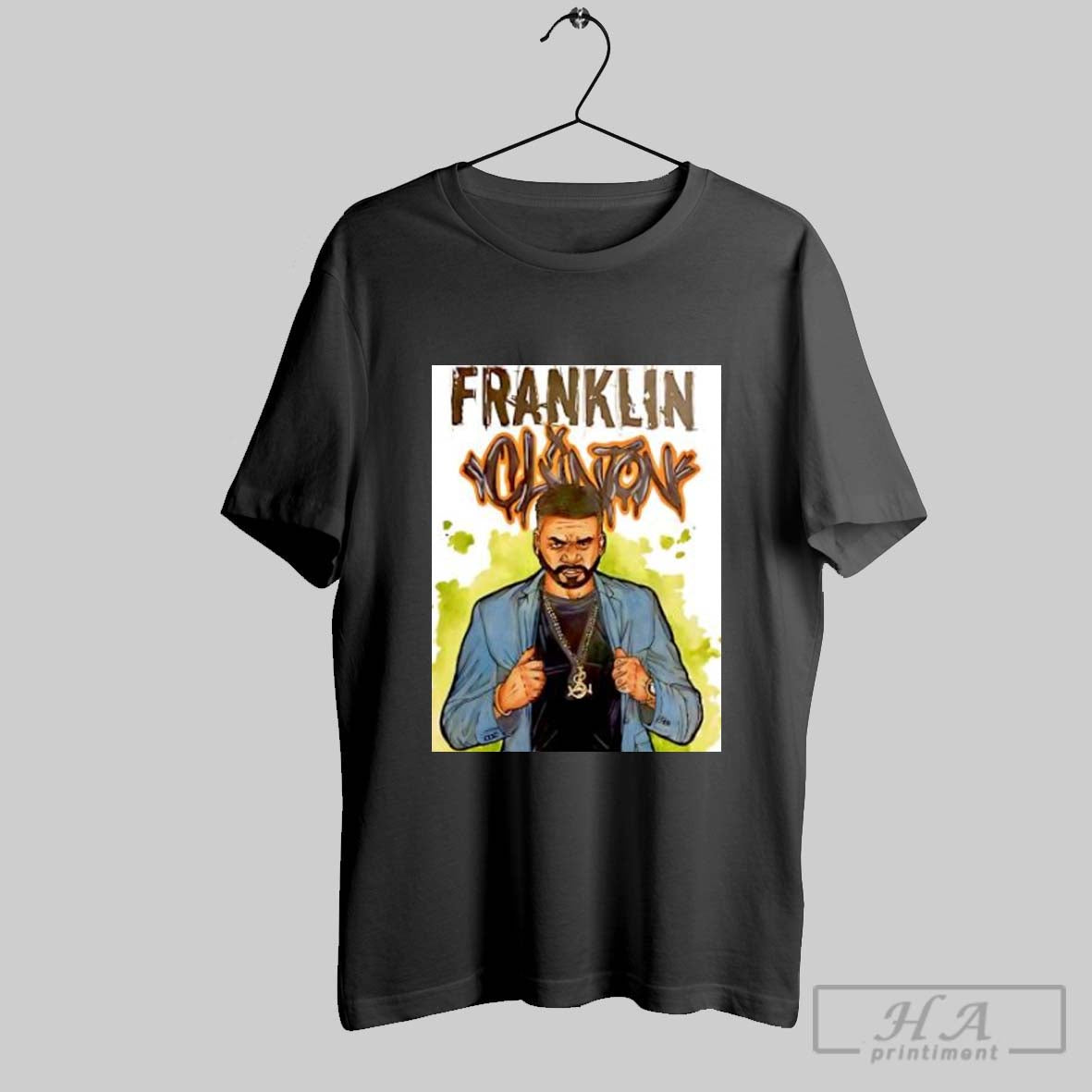 Official Franklin Clinton Gta V Grand Theft Auto Fan - Adult & Kids T-Shirts, Sweatshirts & Hoodies apparel design preview 1