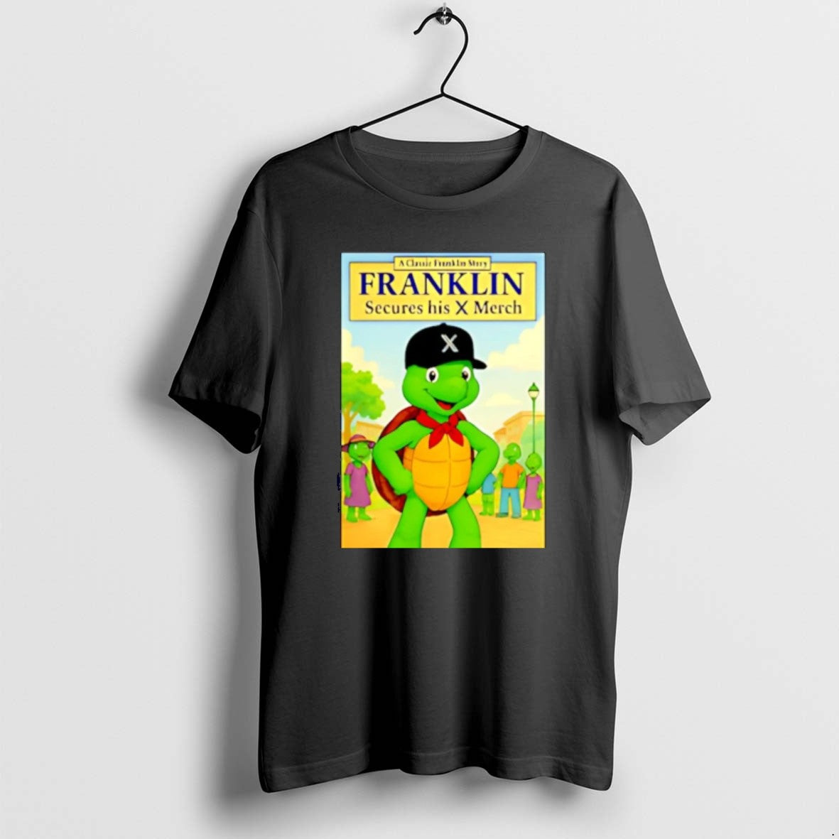 Official Franklin Secures His X Merch Christmas - Adult & Kids T-Shirts, Sweatshirts & Hoodies apparel design preview 1