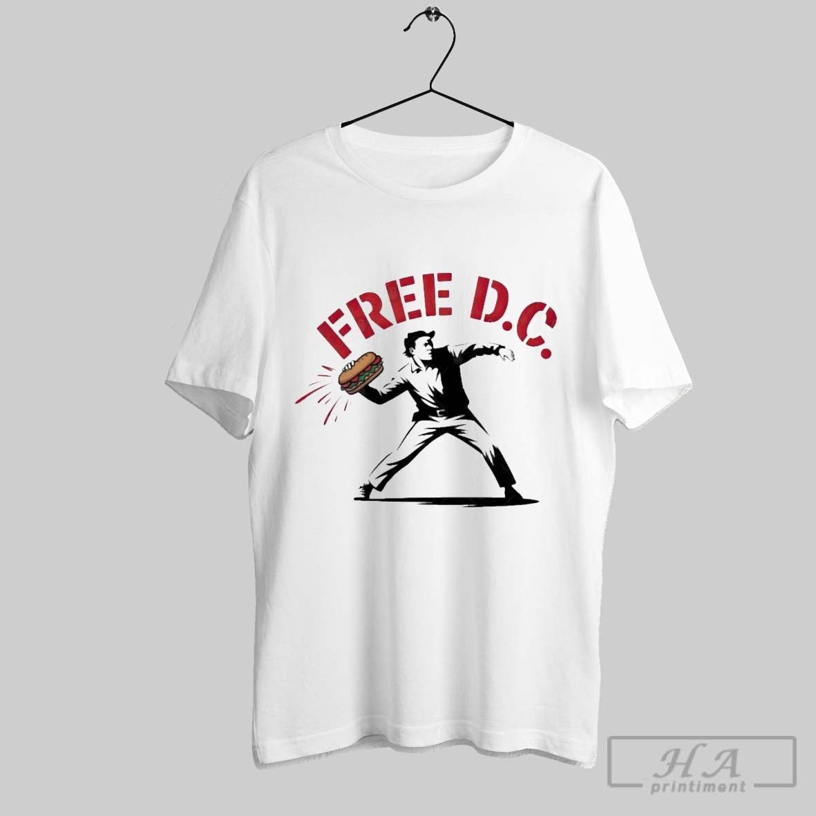 Official Free D C Funny Protest Sandwich Design - Adult & Kids T-Shirts, Sweatshirts & Hoodies apparel design preview 1