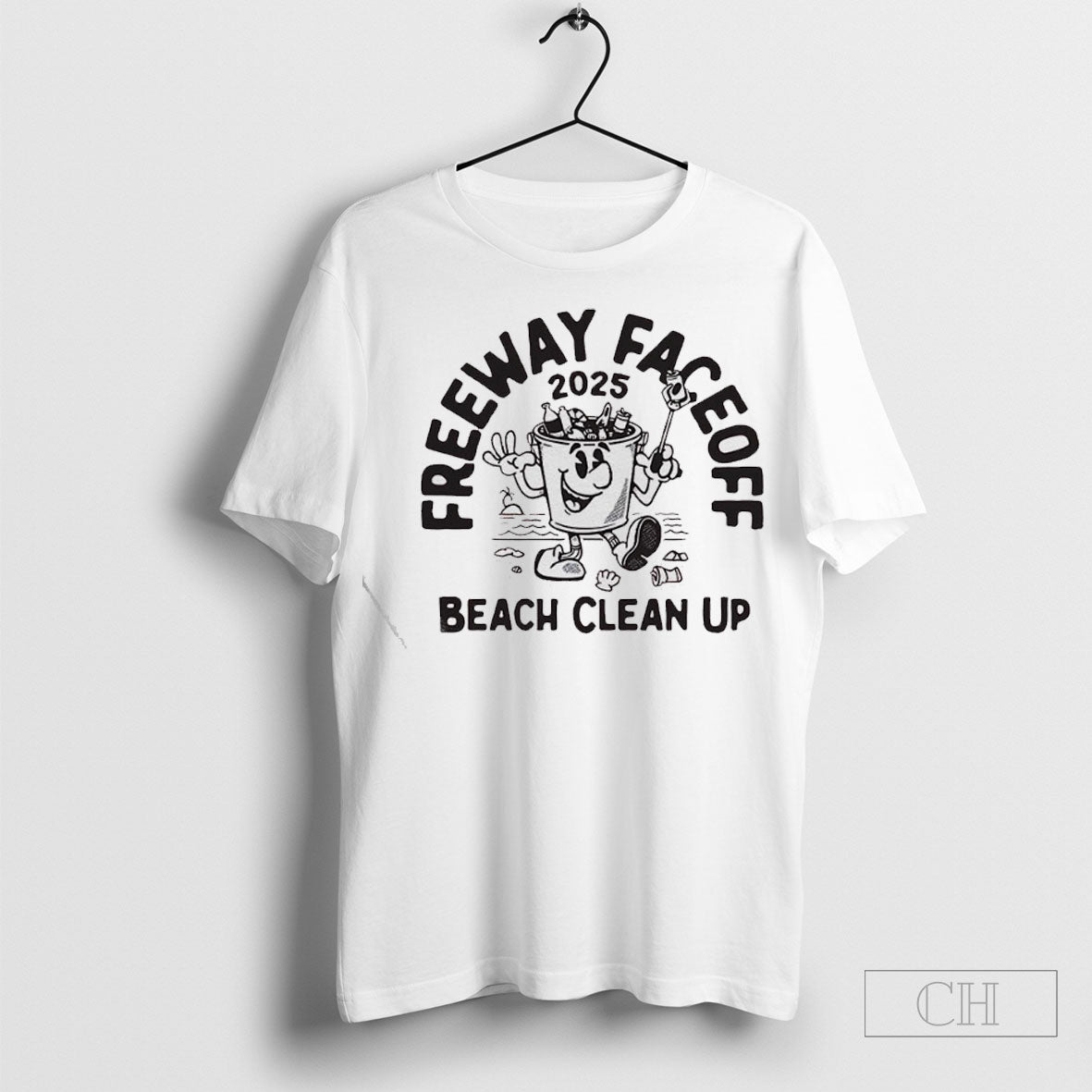 Official Freeway Faceoff 2025 Hockey Beach Cleanup - Adult & Kids T-Shirts, Sweatshirts & Hoodies apparel design preview 1