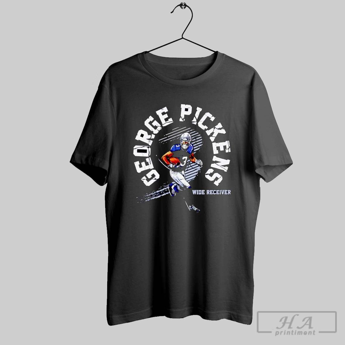 Official George Pickens Dallas Player Name - Adult & Kids T-Shirts, Sweatshirts & Hoodies apparel design preview 1