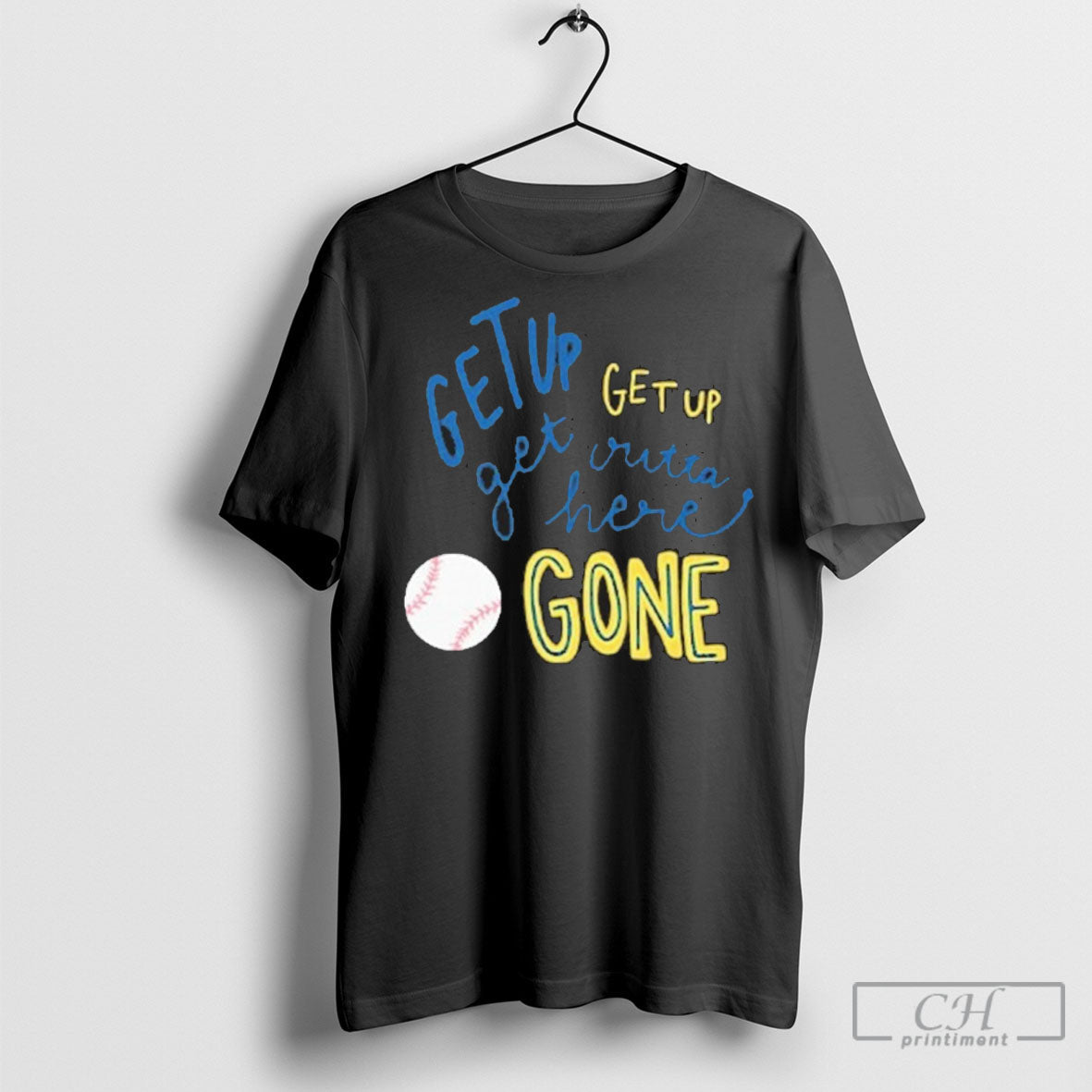 Official Get Up Outta Here Gone Sweater - Adult & Kids T-Shirts, Sweatshirts & Hoodies apparel design preview 1
