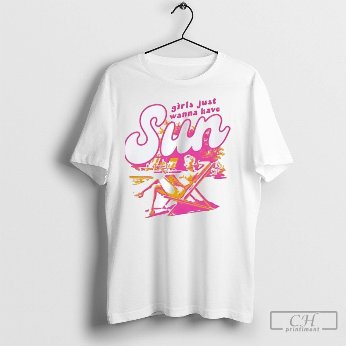 Official Girls Just Wanna Have Sun Sweater - Adult & Kids T-Shirts, Sweatshirts & Hoodies apparel design preview 1