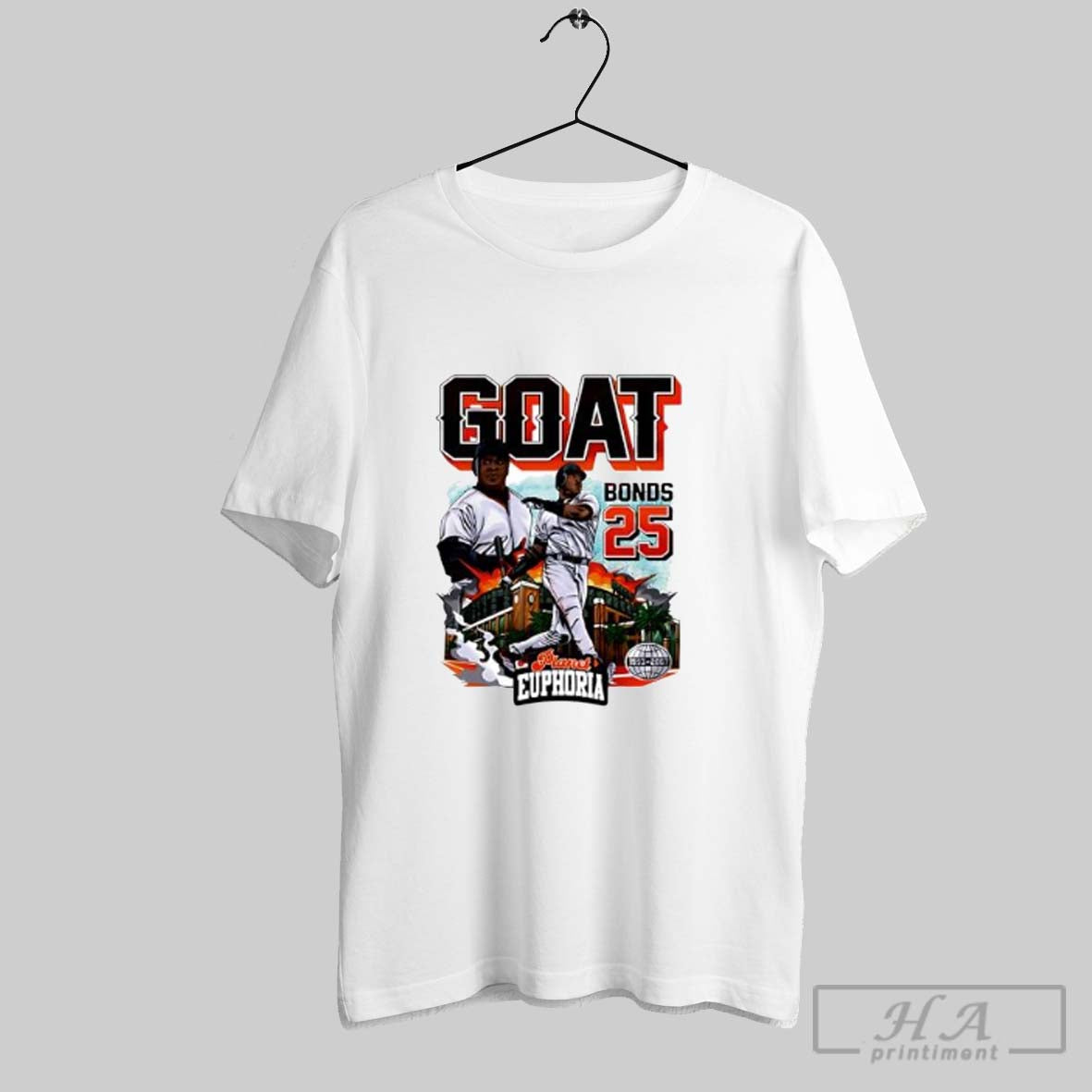 Official Goat Bonds 25 Planet Euphoria Limited Design - Adult & Kids T-Shirts, Sweatshirts & Hoodies apparel design preview 1