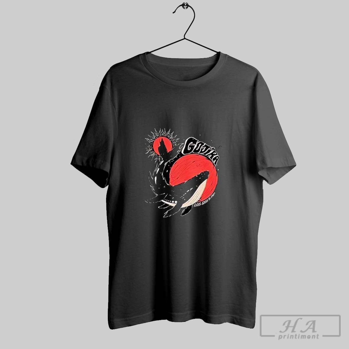 Official Gojira Flying Whales Space Humpback Whale - Adult & Kids T-Shirts, Sweatshirts & Hoodies apparel design preview 1