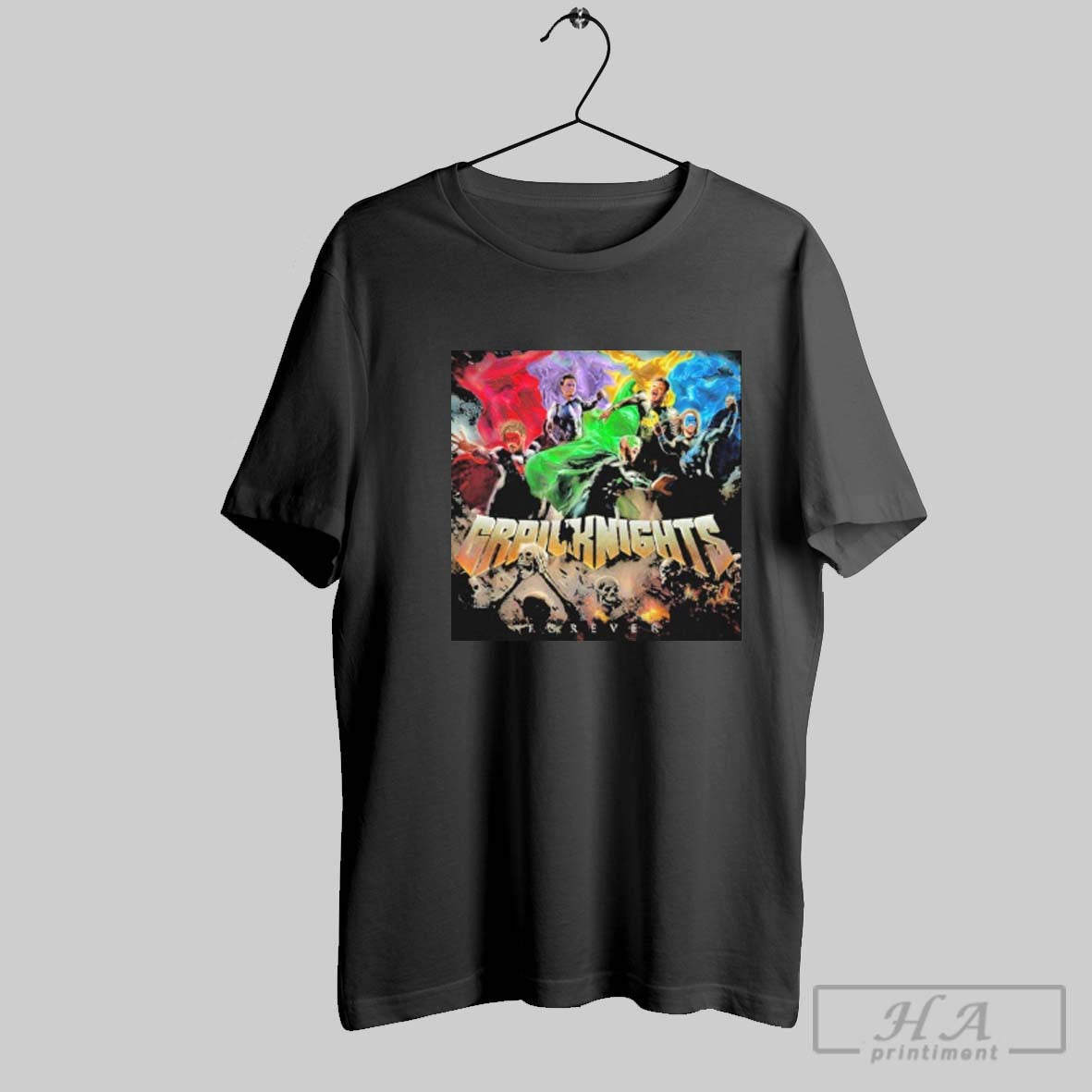 Official Grailknights Forever Necronomicon - Adult & Kids T-Shirts, Sweatshirts & Hoodies apparel design preview 1