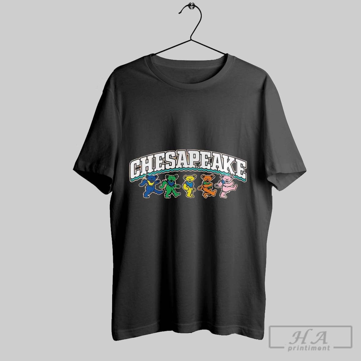 Official Grateful Dead Dancing Bear X Chesapeake - Adult & Kids T-Shirts, Sweatshirts & Hoodies apparel design preview 1