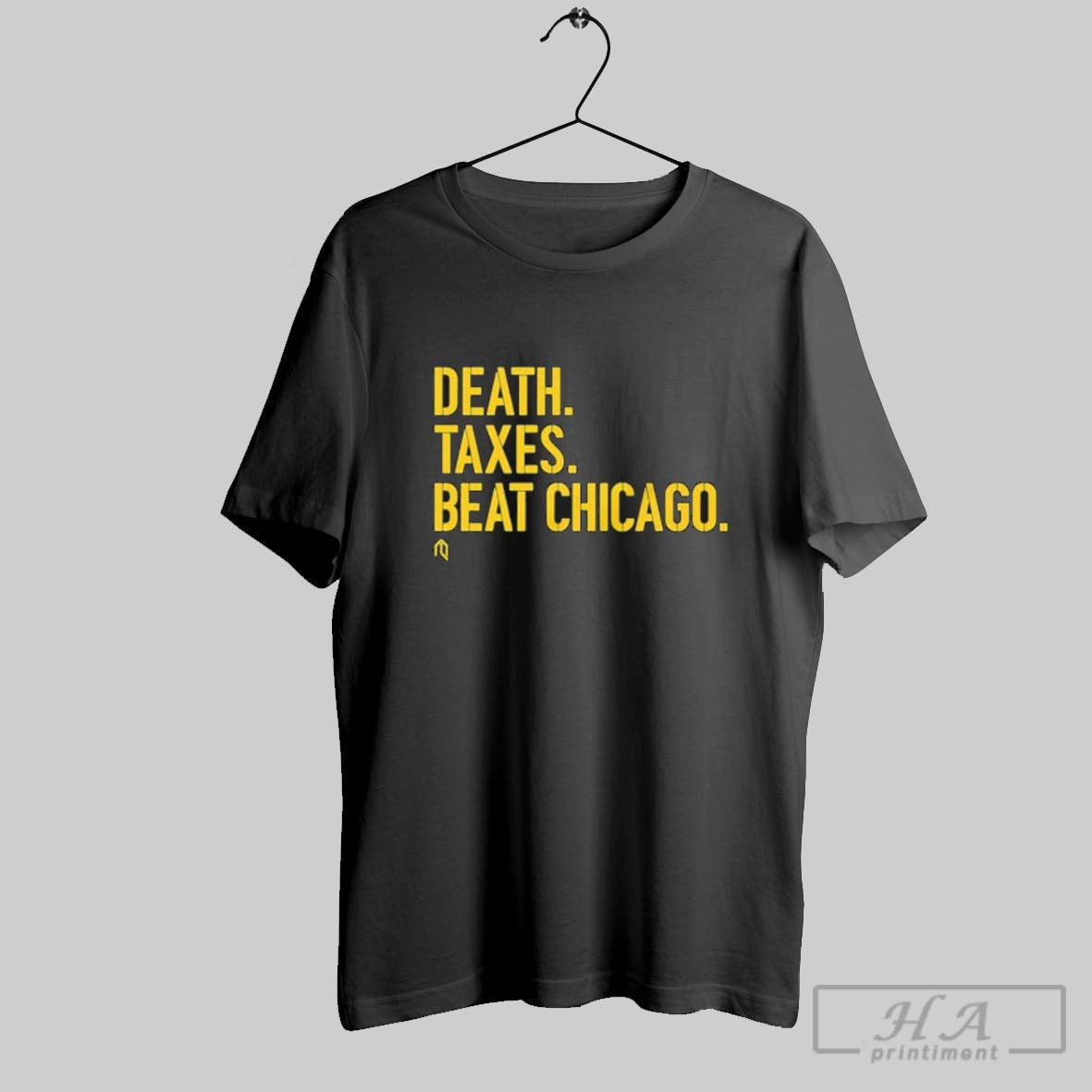 Official Green Bay Packers Death Taxes Beat Chicago T - Adult & Kids T-Shirts, Sweatshirts & Hoodies apparel design preview 1