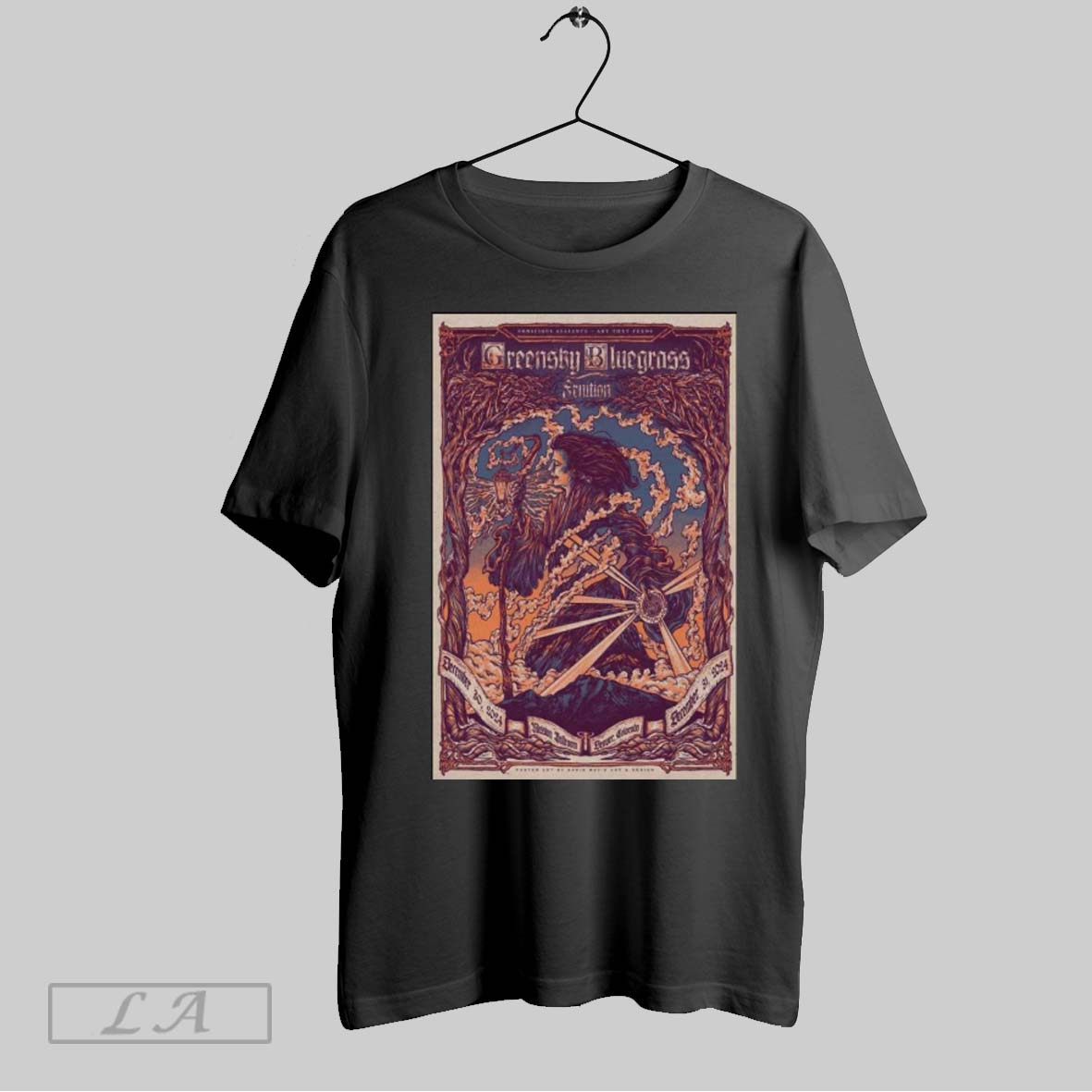 Official Greensky Bluegrass December 30 31 2024 The - Adult & Kids T-Shirts, Sweatshirts & Hoodies apparel design preview 1
