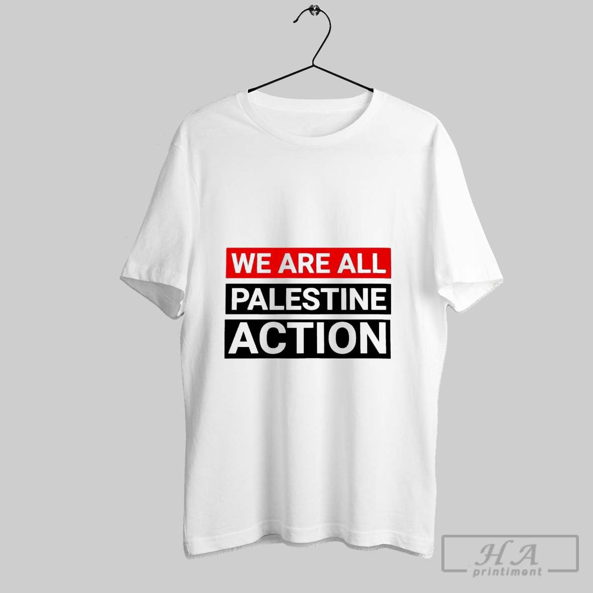 Official Greta Thunberg We Are All Palestine Action - Adult & Kids T-Shirts, Sweatshirts & Hoodies apparel design preview 1